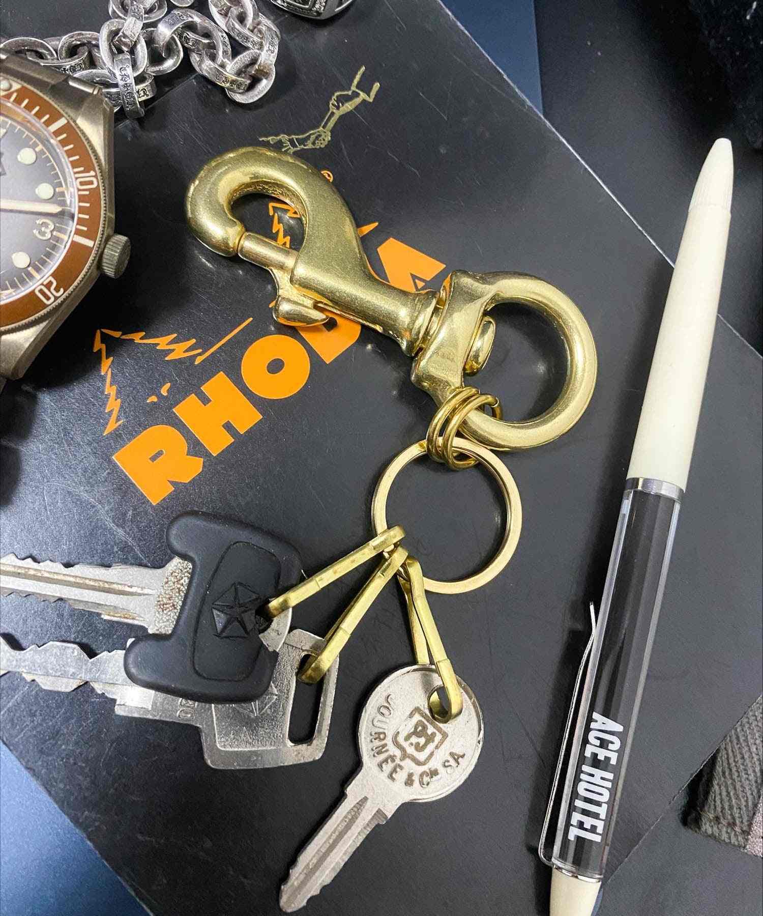 銅製鑰匙圈
