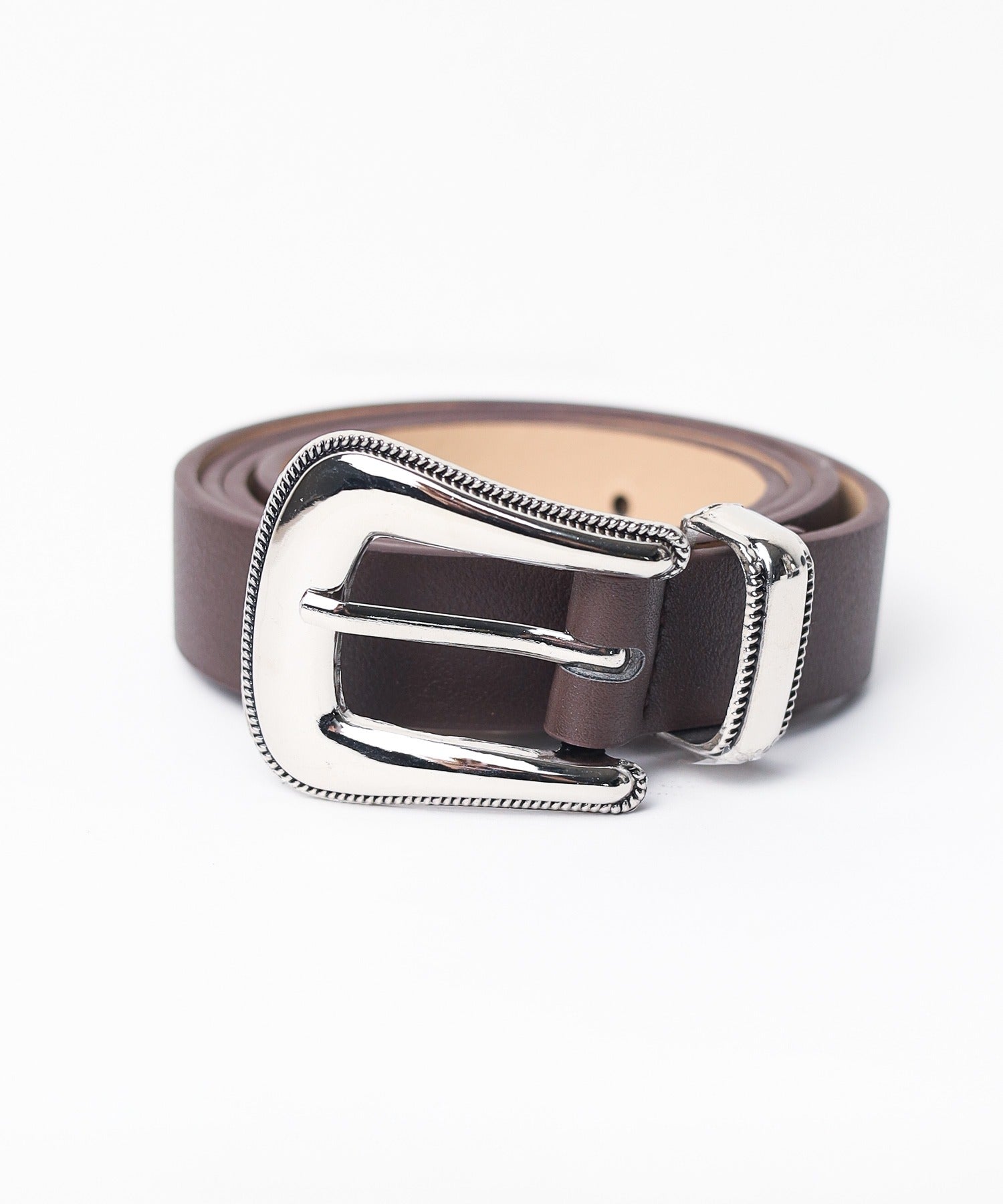 AR/MG 【AL23007】 Western Solid Buckle Belt