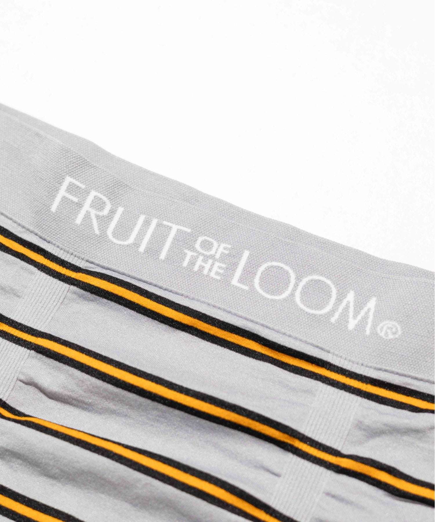 エーアールエムジー ar/mg 【FRUIT OF THE LOOM】ボーダー成型ボクサー 【返品不可商品】 （グレー） グレー
