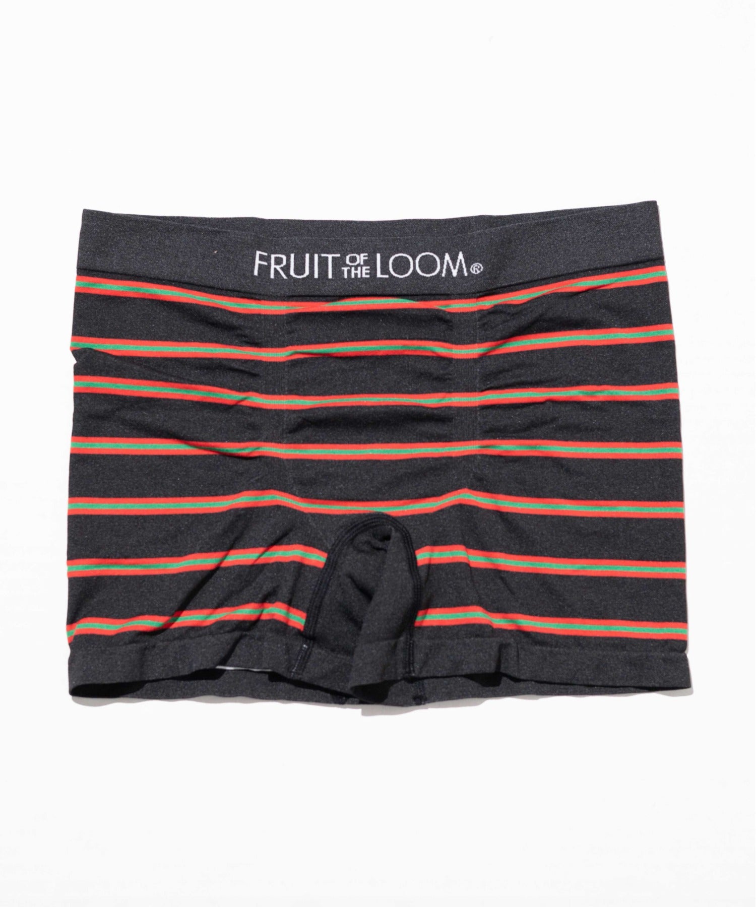 エーアールエムジー ar/mg 【FRUIT OF THE LOOM】ボーダー成型ボクサー 【返品不可商品】 （ブラック） ブラック