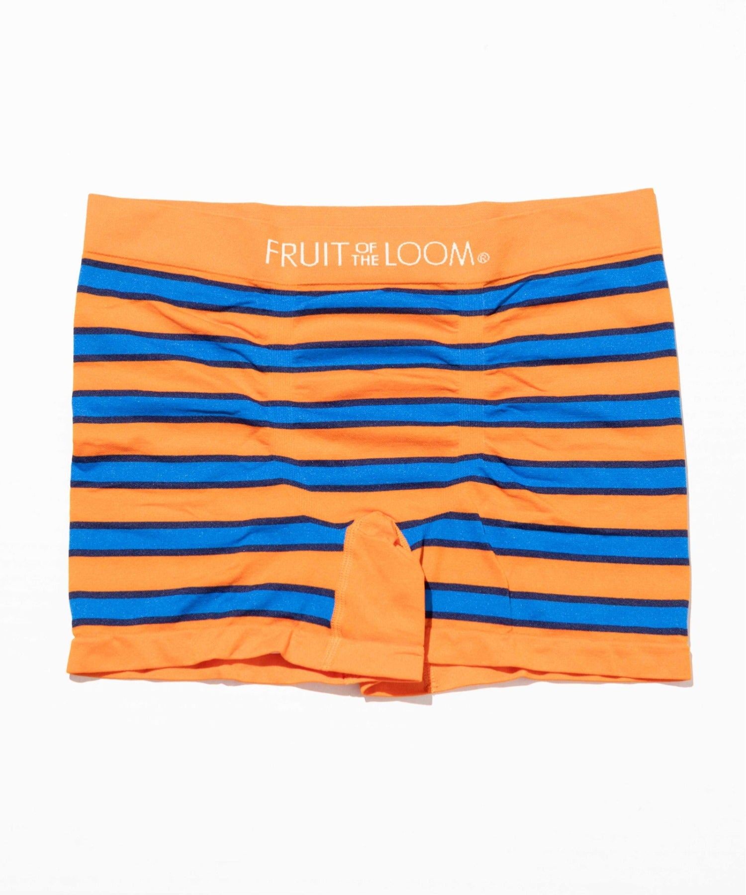 エーアールエムジー ar/mg 【FRUIT OF THE LOOM】ワイドボーダー成型ボクサー 【返品不可商品】 （オレンジ） オレンジ