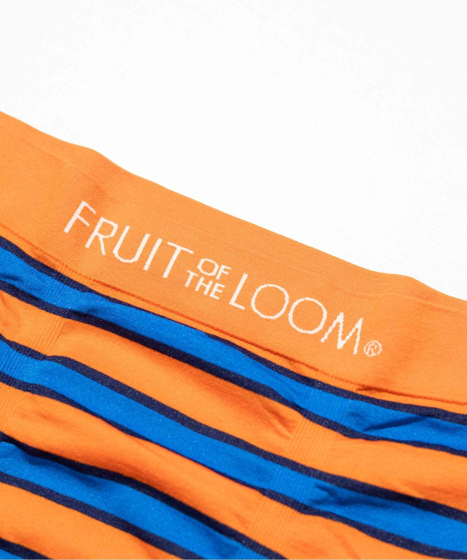 エーアールエムジー ar/mg 【FRUIT OF THE LOOM】ワイドボーダー成型ボクサー 【返品不可商品】 （オレンジ） オレンジ