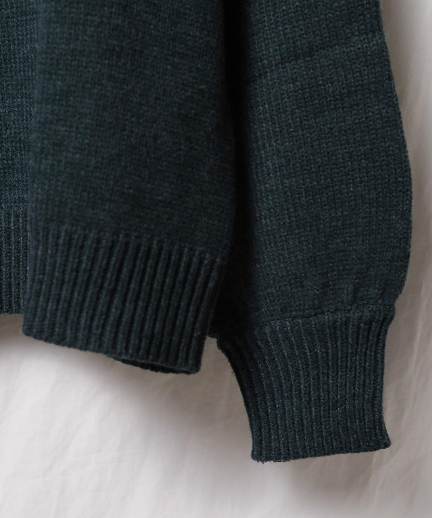 AR-MG Bling Leads 5 Gauge Oversized High Neck Knit