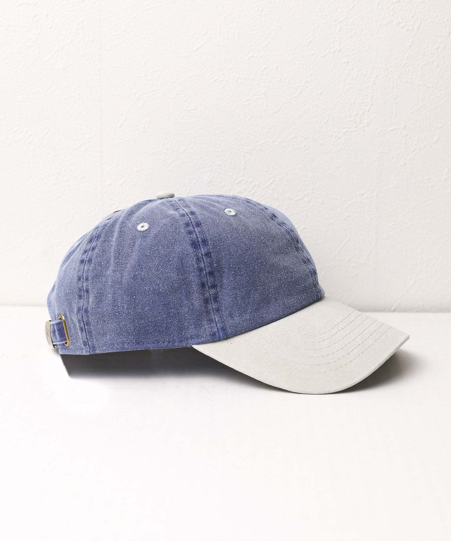 A.R.M.G. ar/mg 【W】【it】【1201】【newhattan】Baseball Low Cap pigment dyed two tone