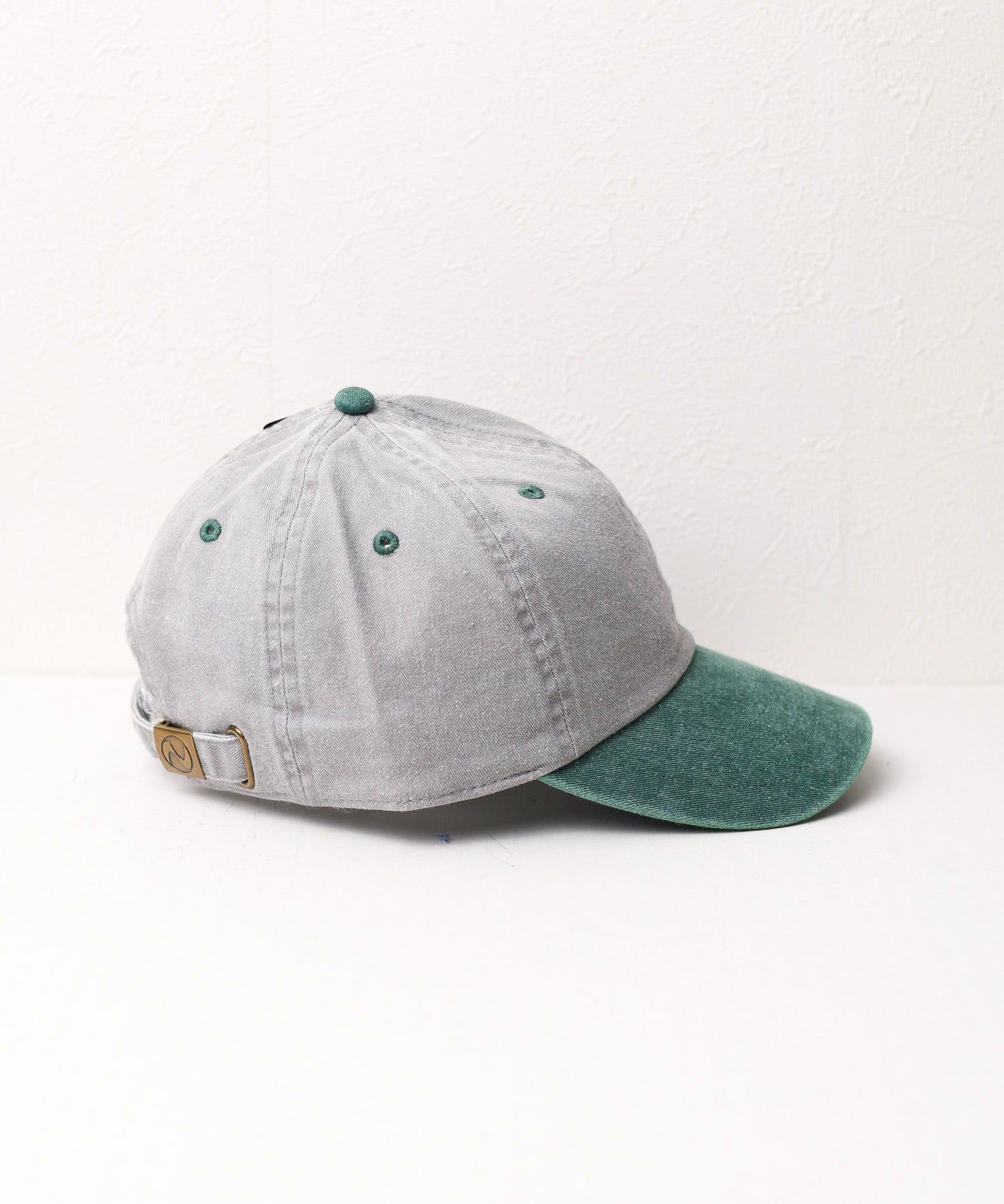 A.R.M.G. ar/mg 【W】【it】【1201】【newhattan】Baseball Low Cap pigment dyed two tone