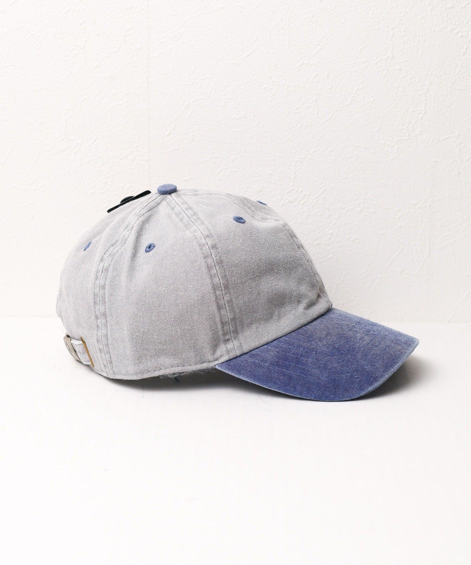 A.R.M.G. ar/mg 【W】【it】【1201】【newhattan】Baseball Low Cap pigment dyed two tone