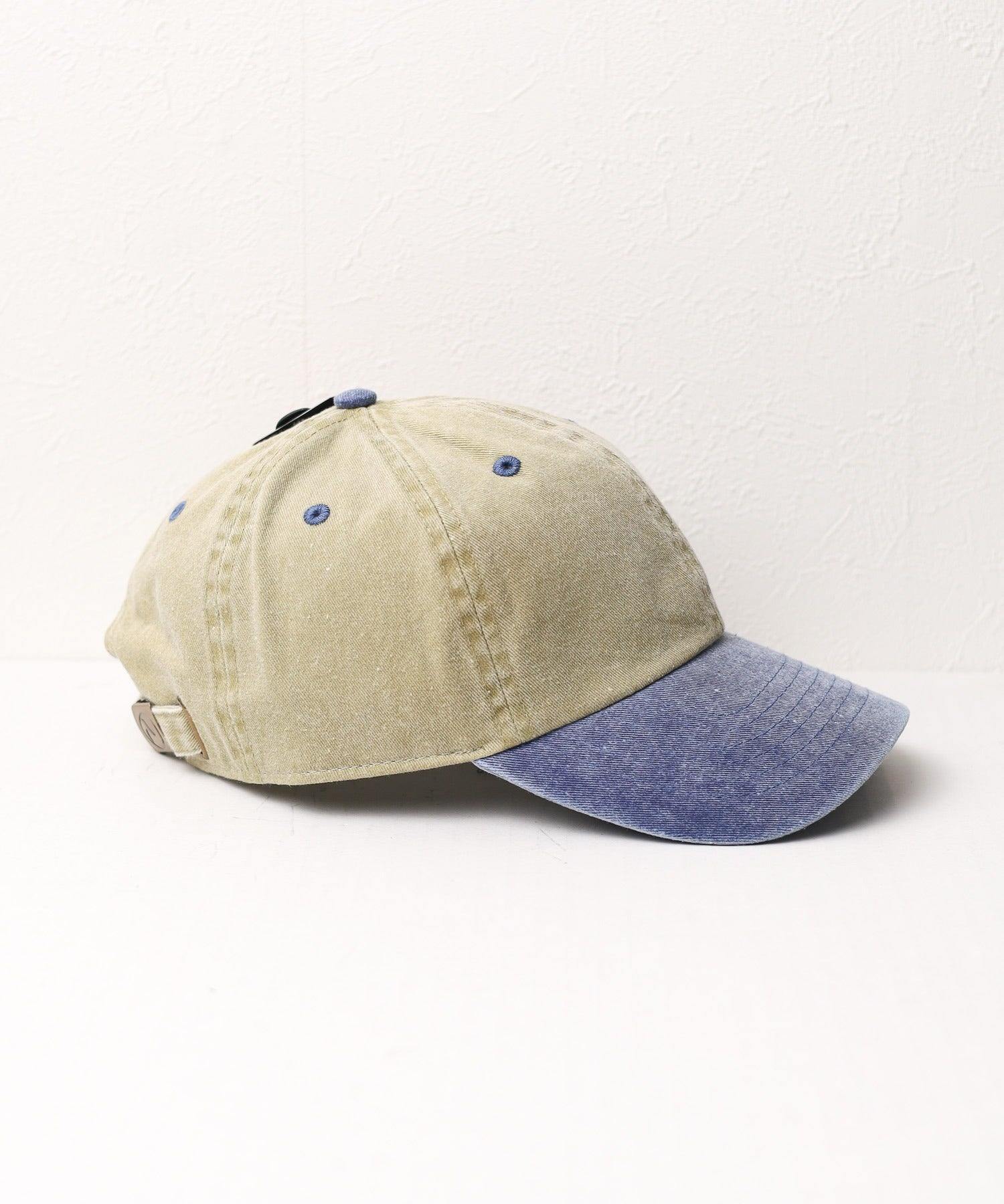 A.R.M.G. ar/mg 【W】【it】【1201】【newhattan】Baseball Low Cap pigment dyed two tone