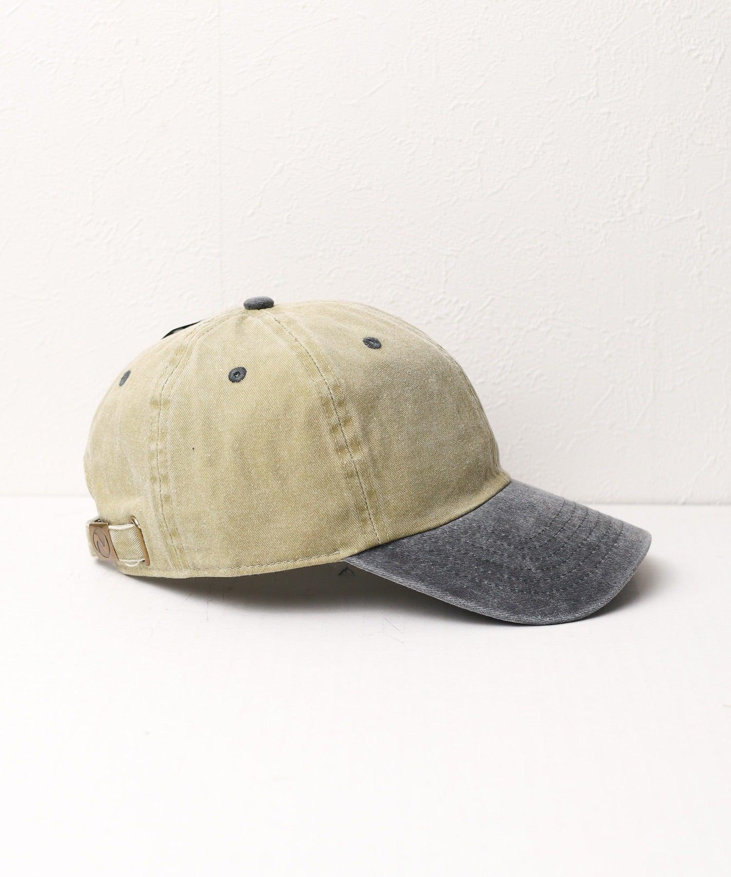 A.R.M.G. ar/mg 【W】【it】【1201】【newhattan】Baseball Low Cap pigment dyed two tone