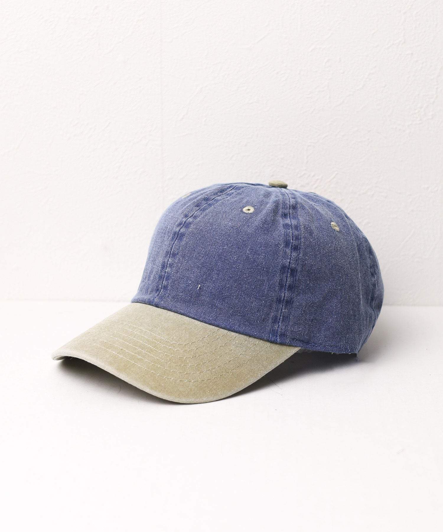 A.R.M.G. ar/mg 【W】【it】【1201】【newhattan】Baseball Low Cap pigment dyed two tone