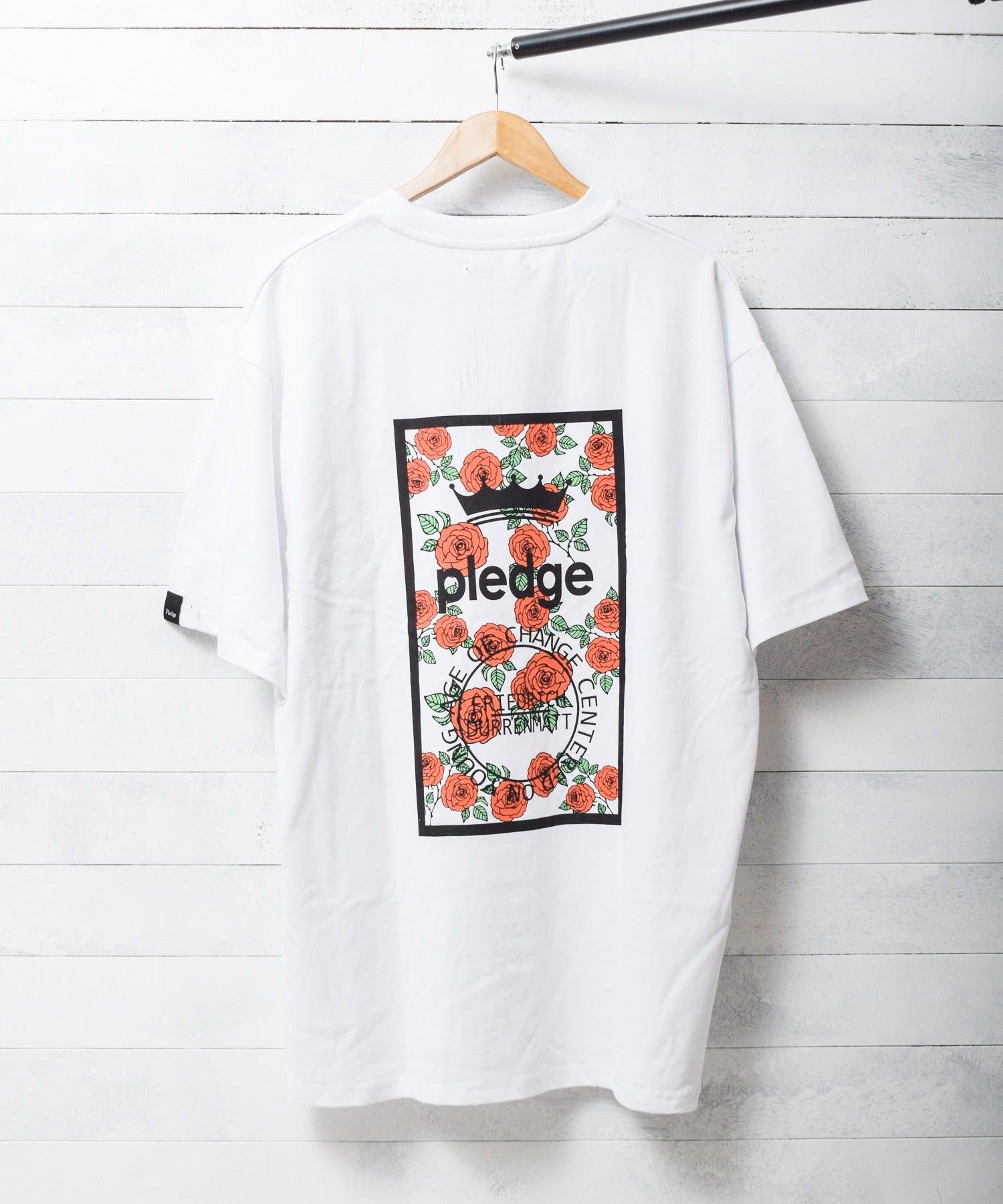 エーアールエムジー ar/mg 【Bl】【PC19011】【pledge】ビッグシルエット バックプリントTシャツ （ホワイト系その他6） ホワイト系その他6