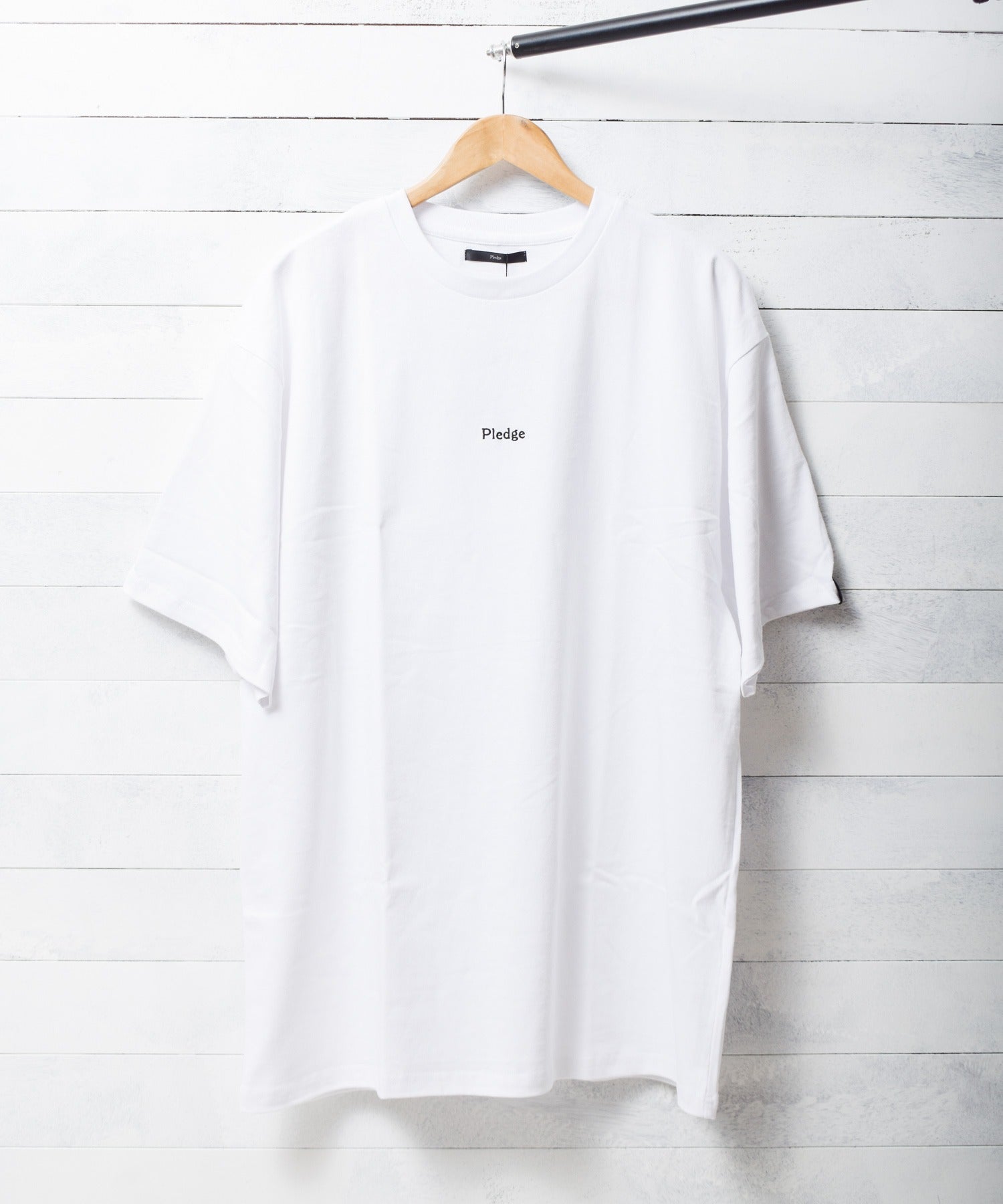 エーアールエムジー ar/mg 【Bl】【PC19011】【pledge】ビッグシルエット バックプリントTシャツ （ホワイト系その他6） ホワイト系その他6