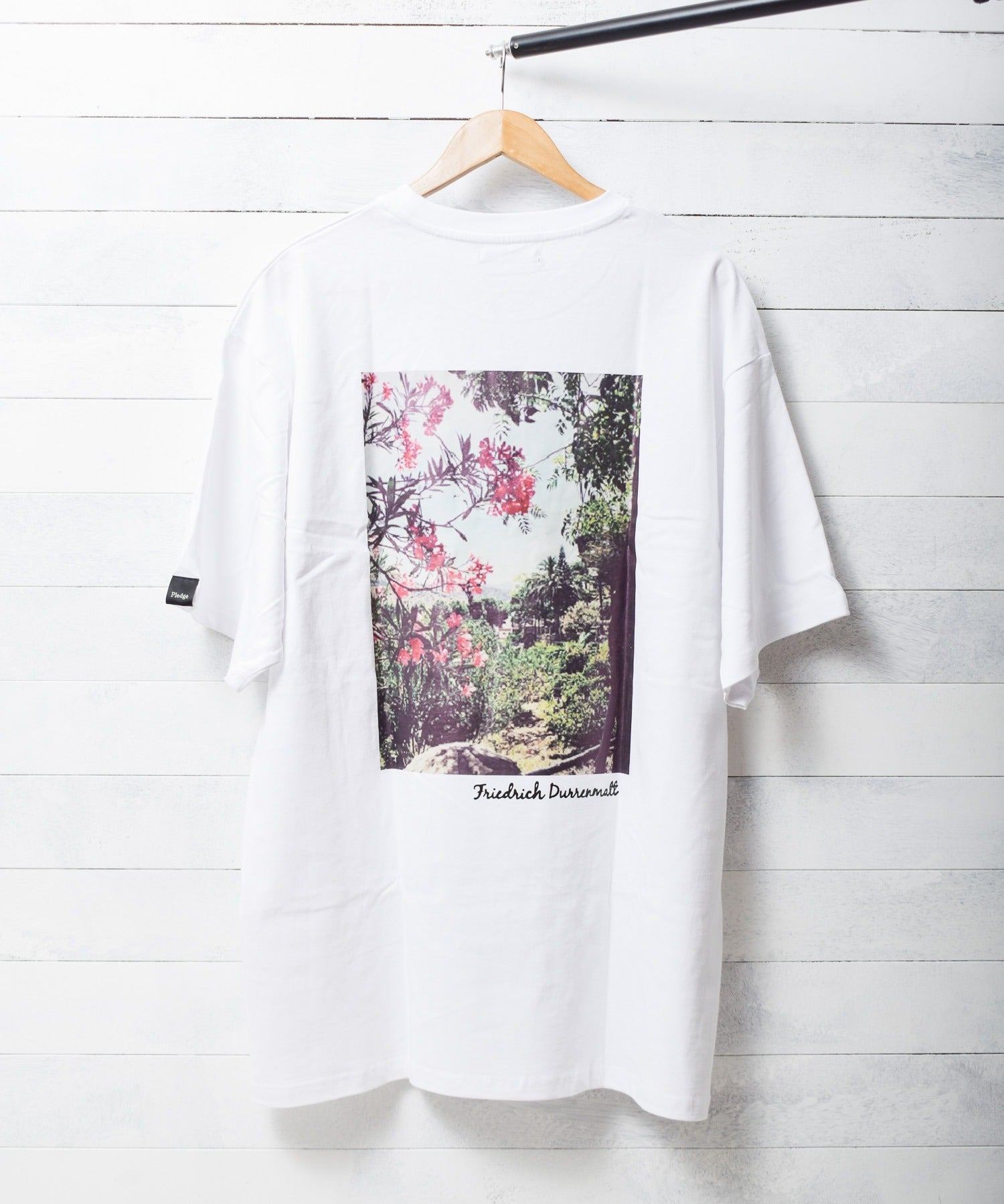 エーアールエムジー ar/mg 【Bl】【PC19011】【pledge】ビッグシルエット バックプリントTシャツ （ホワイト系その他6） ホワイト系その他6