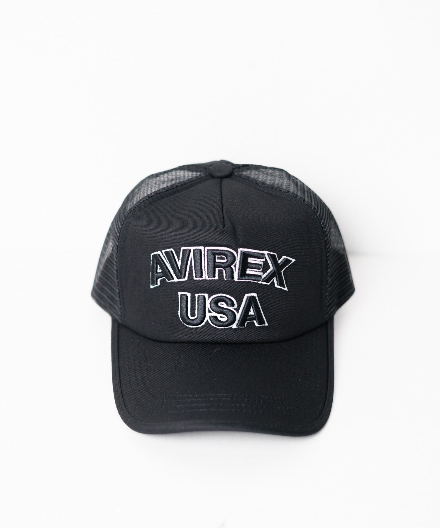 エーアールエムジー ar/mg 【AVIREX】LOGO MESH CAP