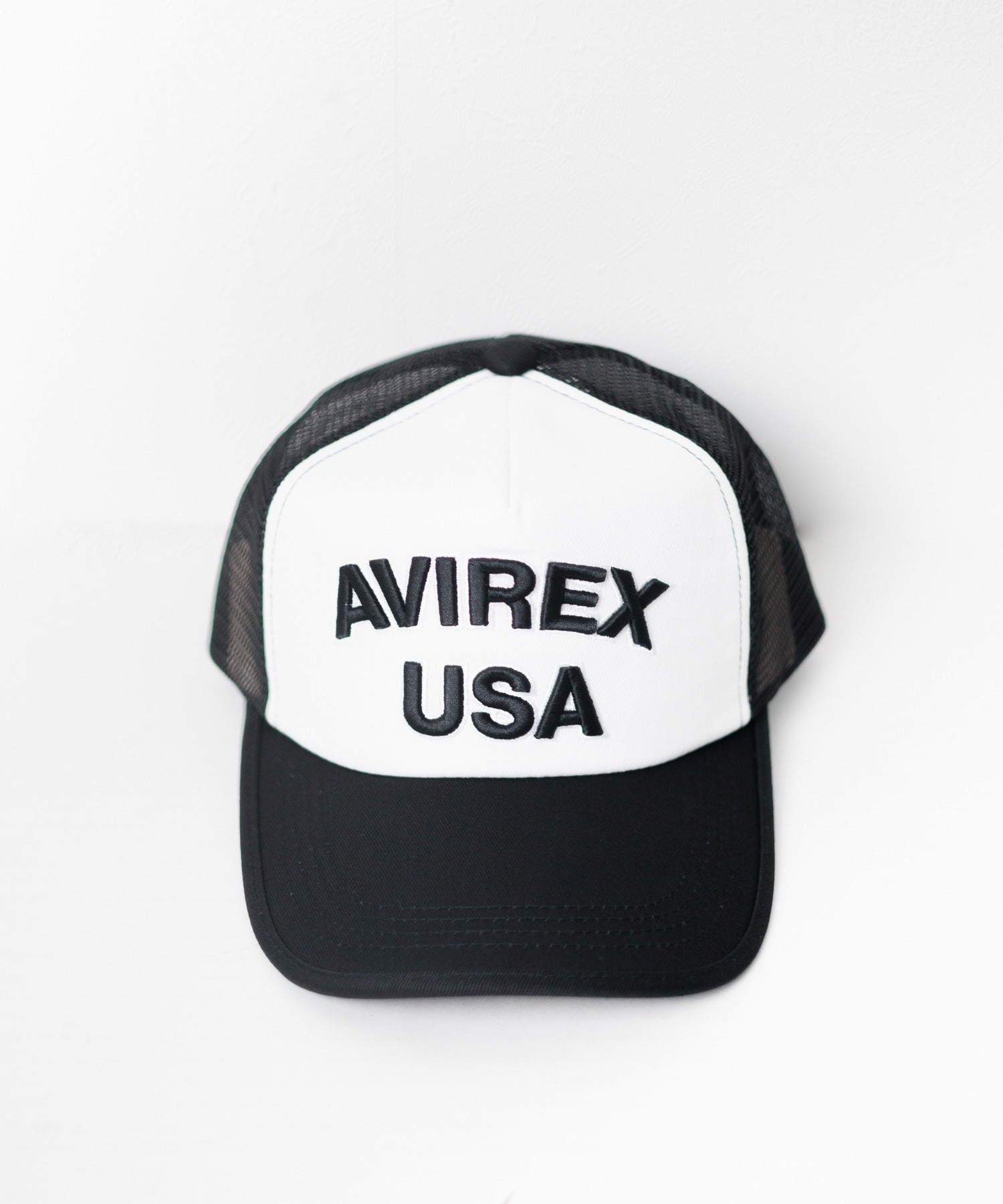 エーアールエムジー ar/mg 【AVIREX】LOGO MESH CAP