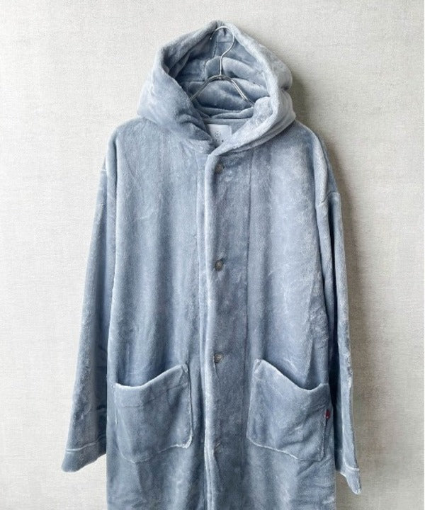 エーアールエムジー ar/mg SAUNA FUR ROBE / サウナ ファー ローブ （グレー） グレー