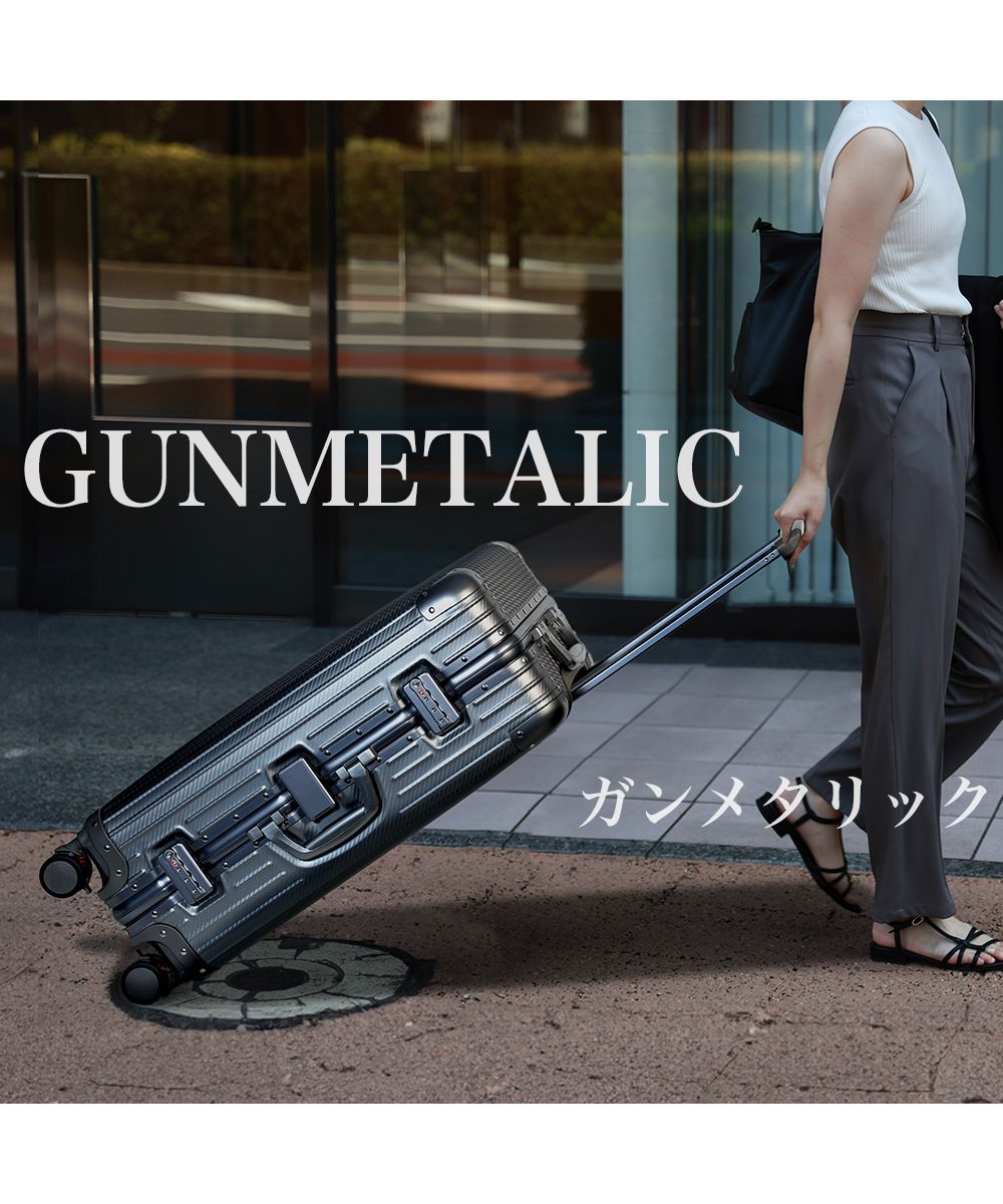 タビバコ 旅箱 スーツケース キャリーケース キャリーバッグ 機内持ち込み フルアルミ ストッパー サスペンション S アルミ合金 アルミボディ マグネシウム フレームタイプ