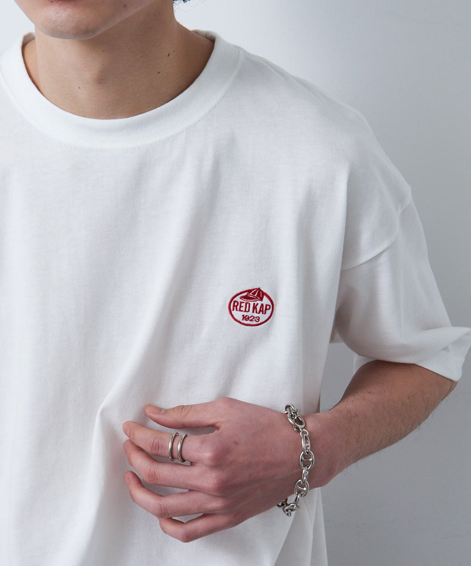 レッドキャップ REDKAP エンブレムTシャツ （ホワイト） ホワイト