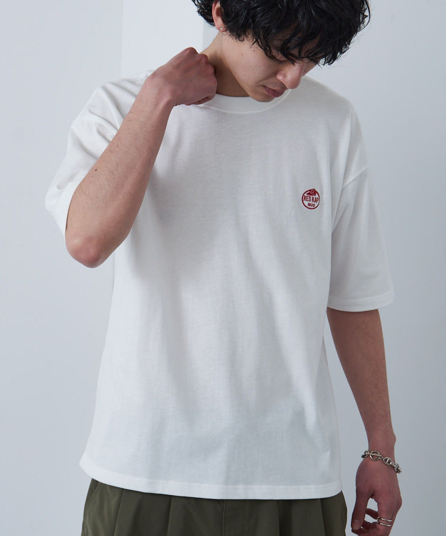 レッドキャップ REDKAP エンブレムTシャツ （ホワイト） ホワイト