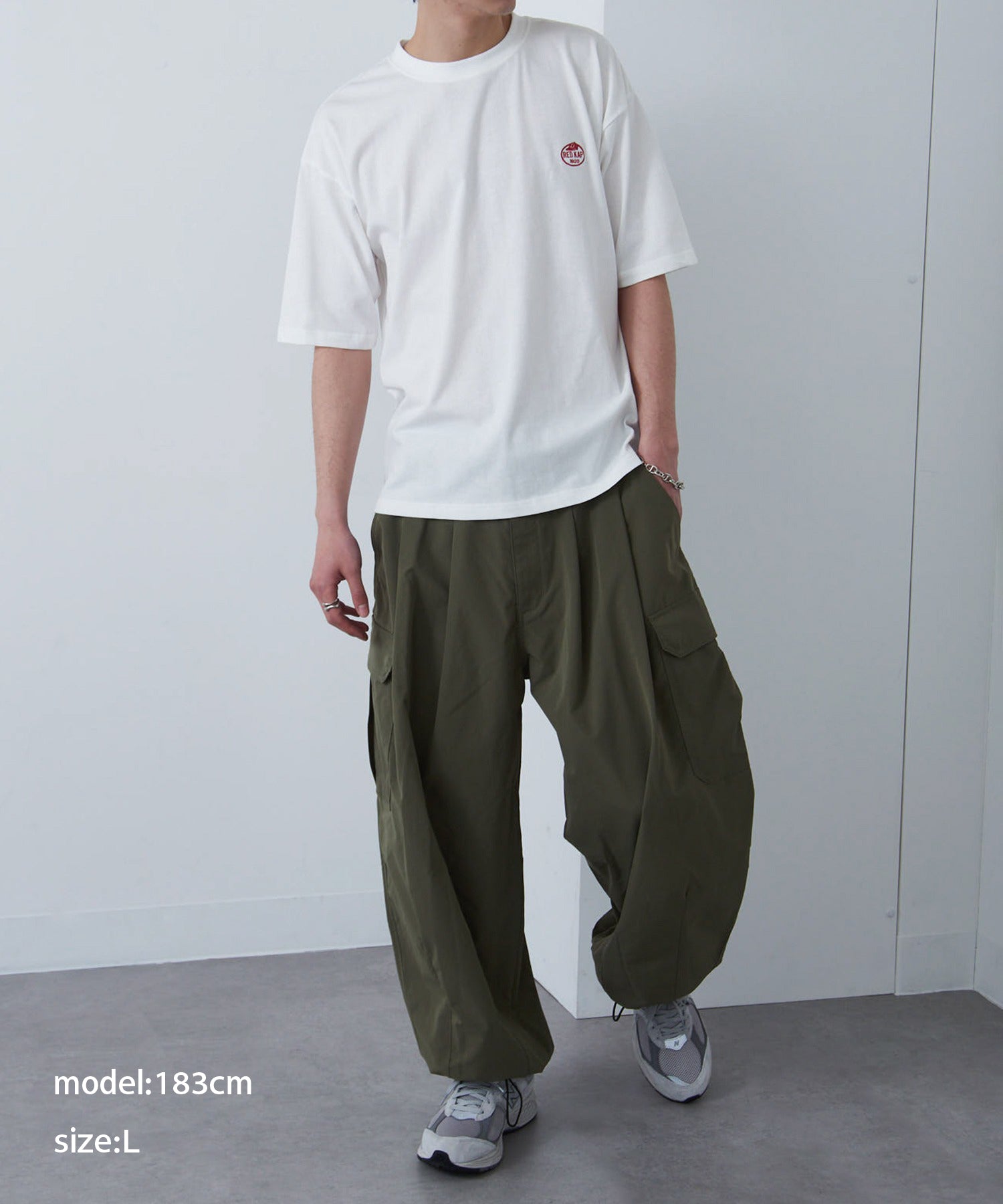 レッドキャップ REDKAP エンブレムTシャツ （ホワイト） ホワイト