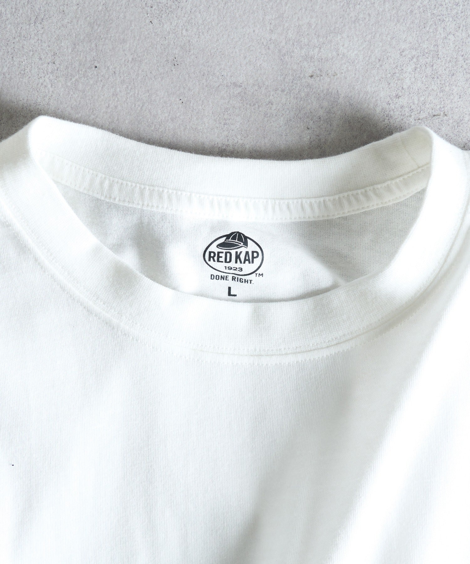 レッドキャップ REDKAP エンブレムTシャツ （ホワイト） ホワイト
