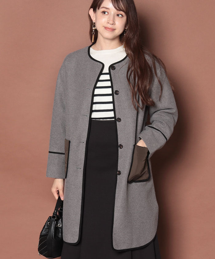 Riamasa Wool Touch Coat