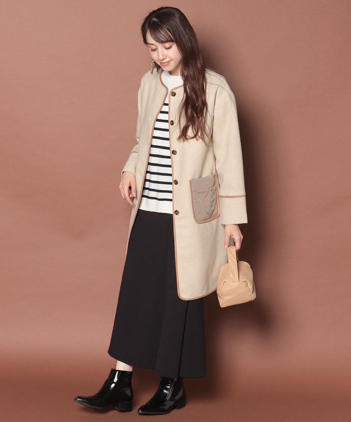 Riamasa Wool Touch Coat