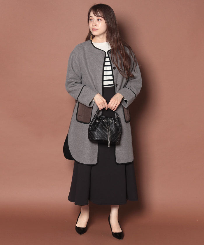 Riamasa Wool Touch Coat