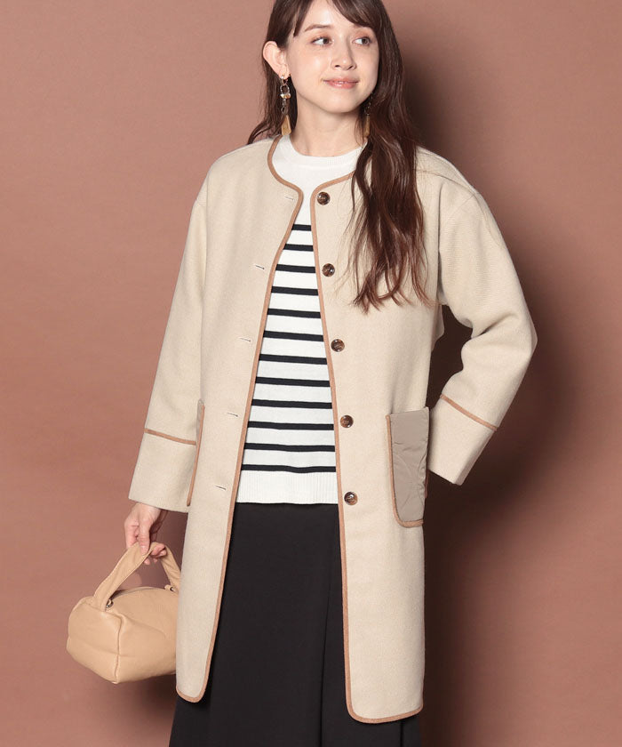 Riamasa Wool Touch Coat