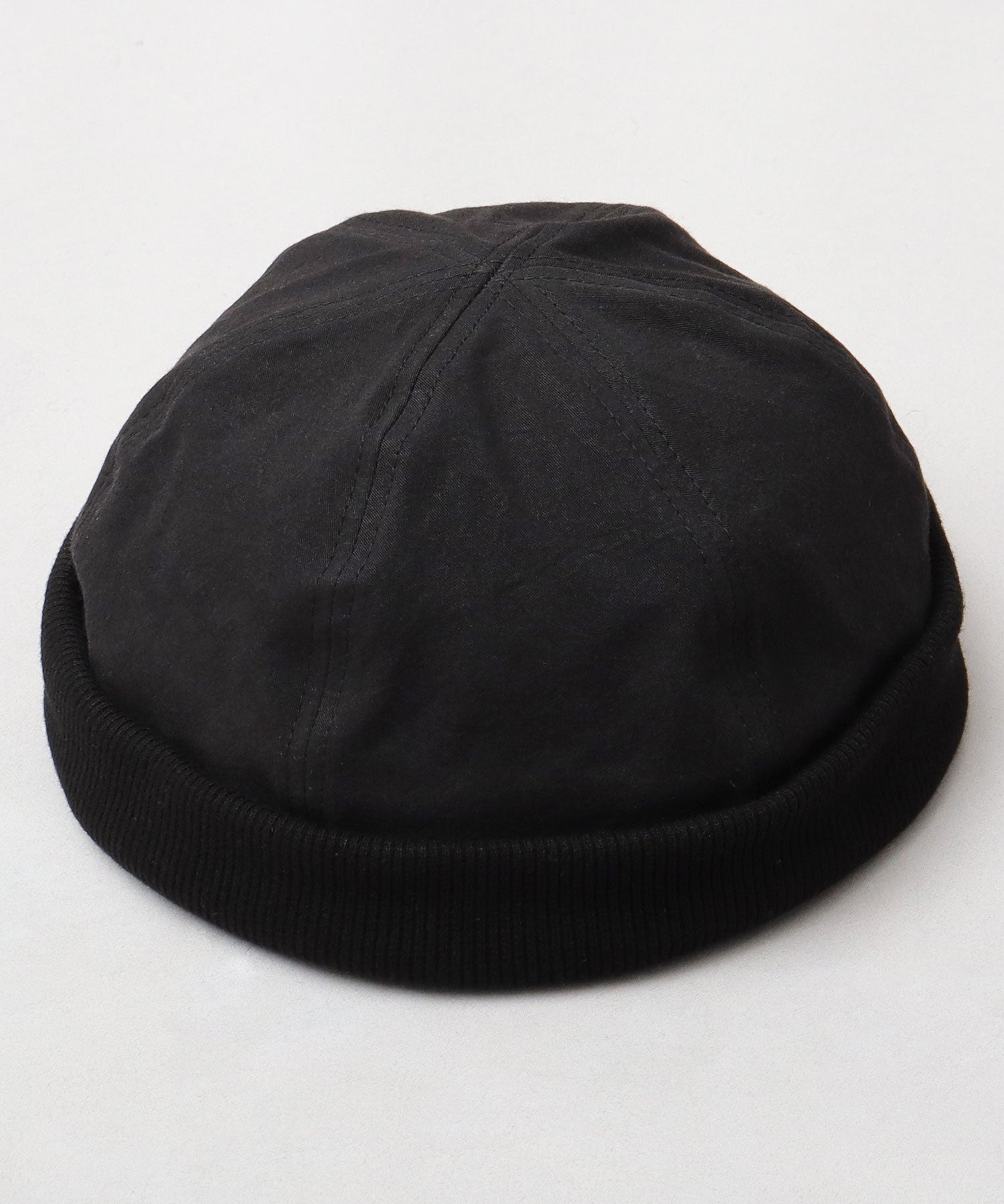 Quarter Gallery QUARTER GALLERY Roll Cap Hat Cap Fisherman Cap Brimless Watch Cap Plain Round Deep
