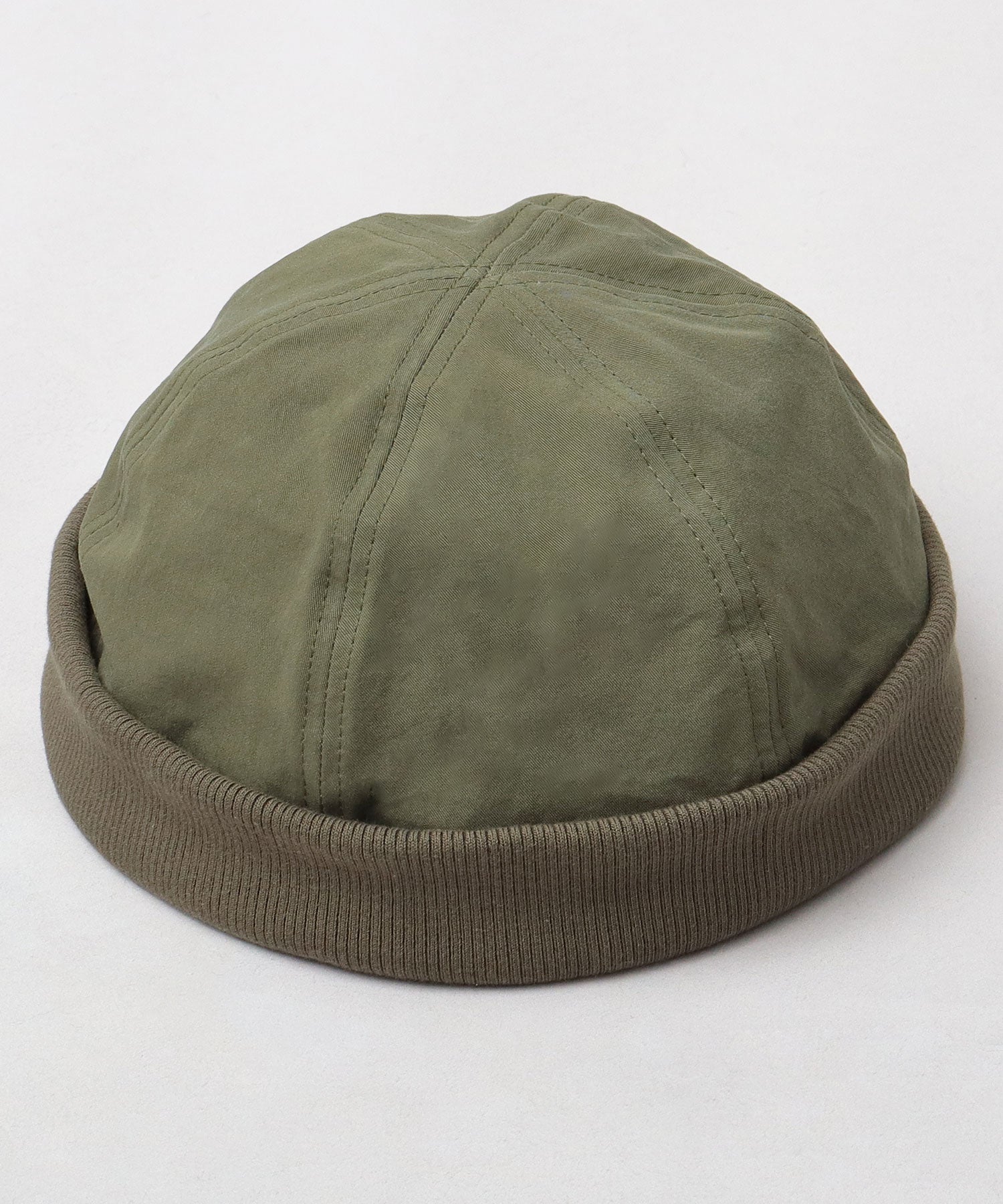 Quarter Gallery QUARTER GALLERY Roll Cap Hat Cap Fisherman Cap Brimless Watch Cap Plain Round Deep