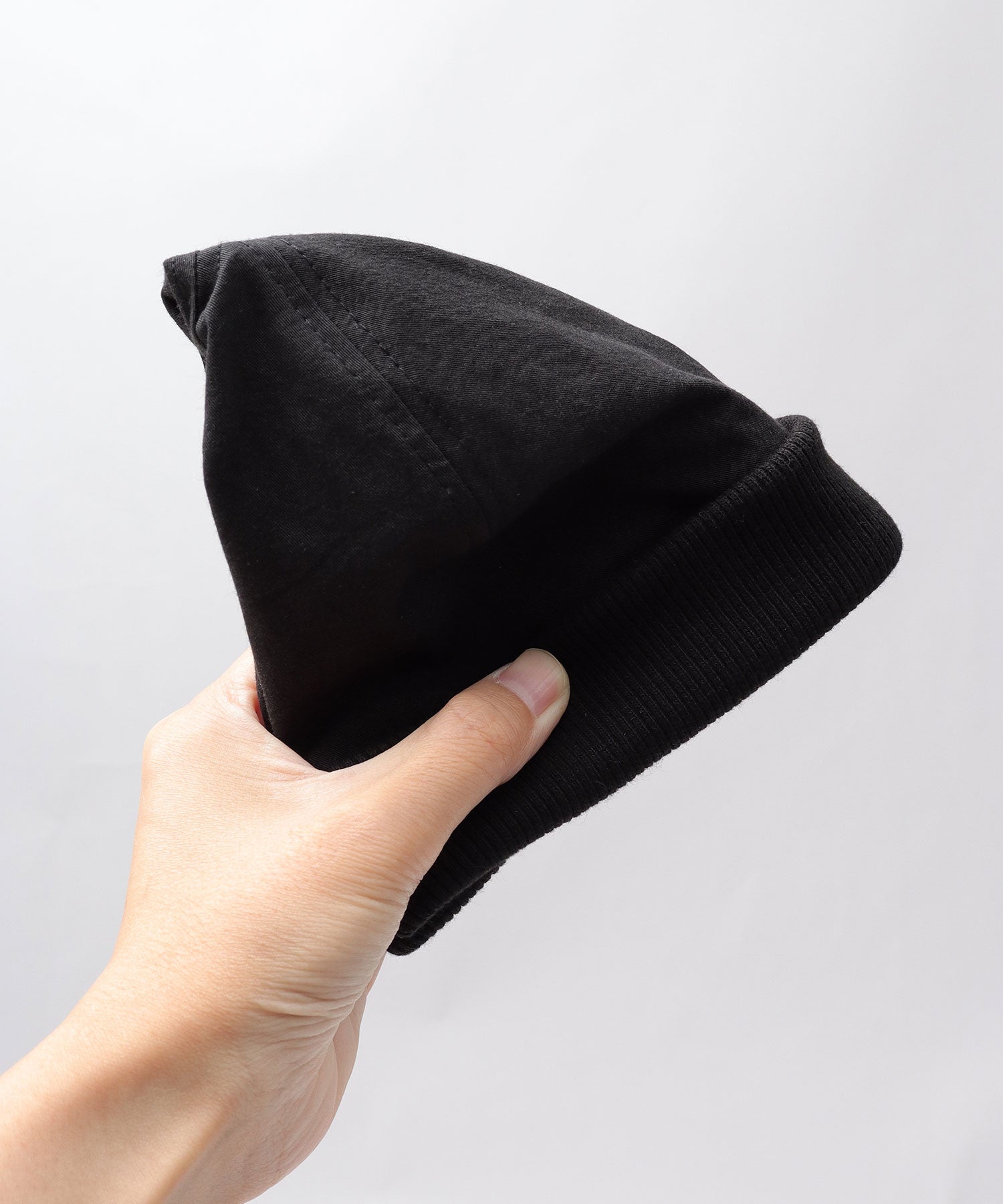 Quarter Gallery QUARTER GALLERY Roll Cap Hat Cap Fisherman Cap Brimless Watch Cap Plain Round Deep