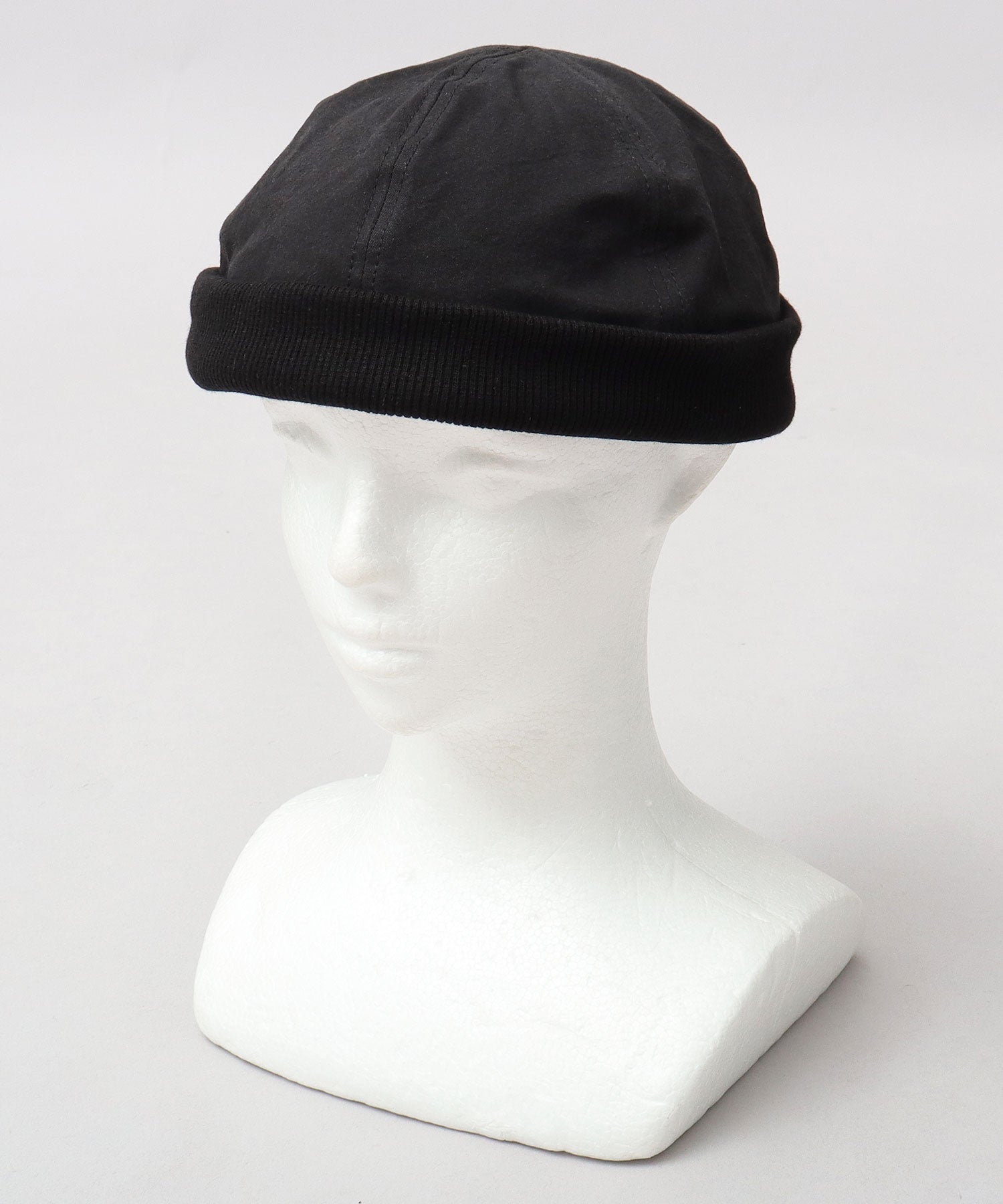 Quarter Gallery QUARTER GALLERY Roll Cap Hat Cap Fisherman Cap Brimless Watch Cap Plain Round Deep