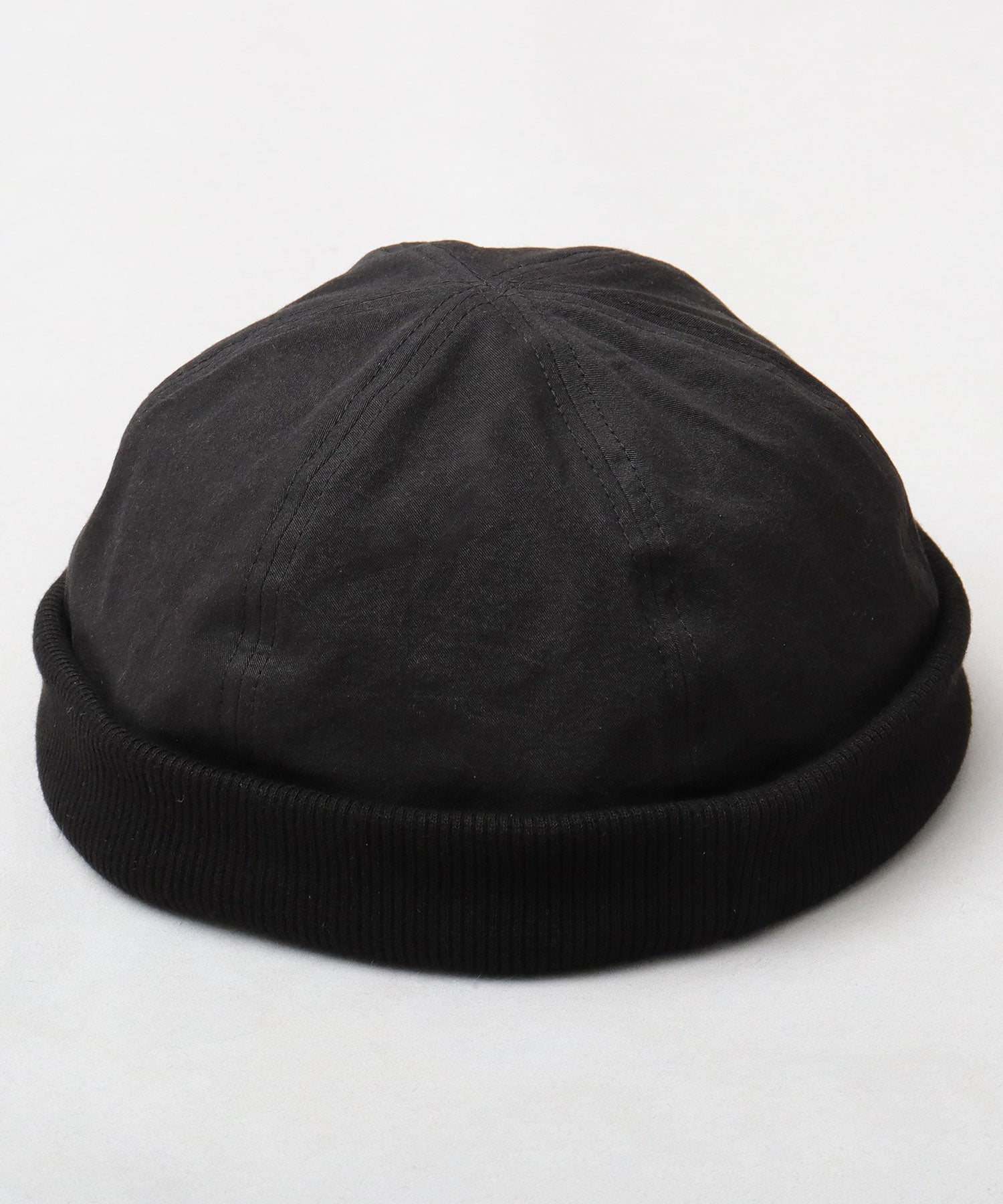 Quarter Gallery QUARTER GALLERY Roll Cap Hat Cap Fisherman Cap Brimless Watch Cap Plain Round Deep