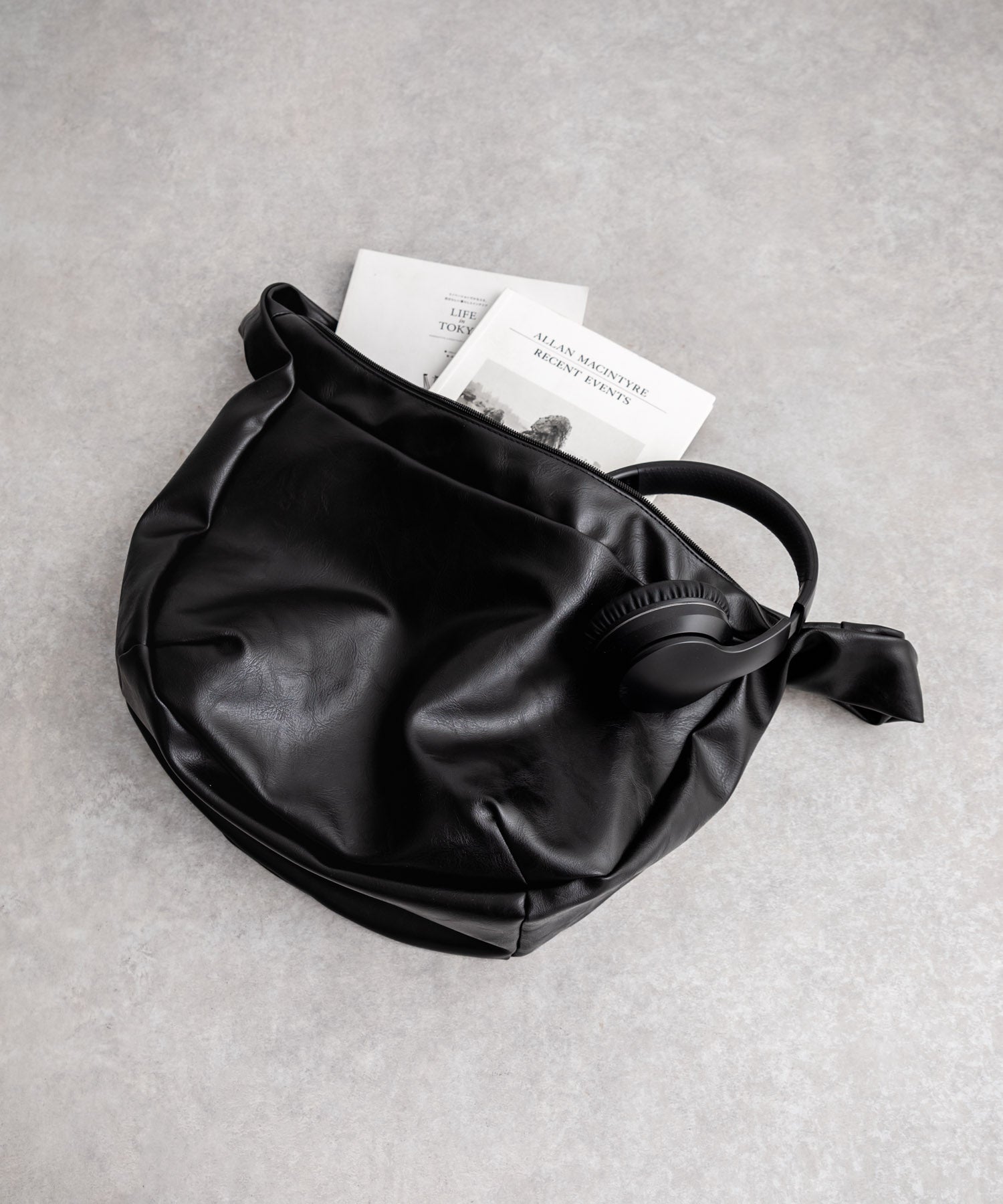 Rocky Monroe Shoulder Bag PU Men Women synthetic leather Synthetic Leather Body Bag Crossbody Shoulder A4 Plain Simple Travel Casual Neat 14290