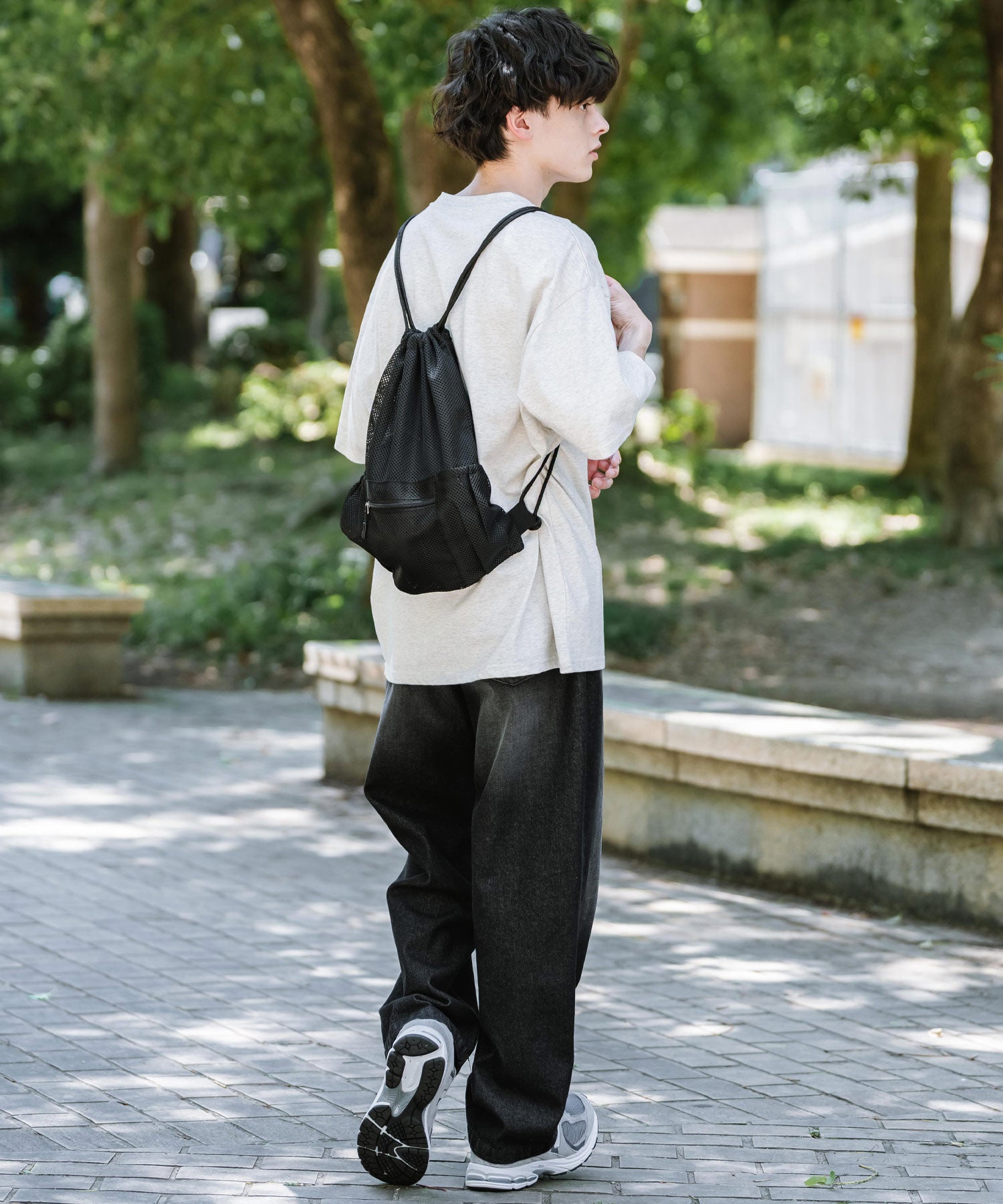 ロッキーモンロー Rocky Monroe ナップサック メッシュ メンズ レディース 鞄 リュックサック ジムサック 巾着 体操着入れ プール 海 ジム スポーツ カジュアル アウトドア 14733 （グリーン） グリーン