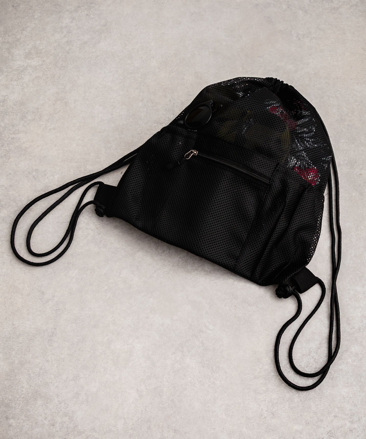 ロッキーモンロー Rocky Monroe ナップサック メッシュ メンズ レディース 鞄 リュックサック ジムサック 巾着 体操着入れ プール 海 ジム スポーツ カジュアル アウトドア 14733 （グリーン） グリーン