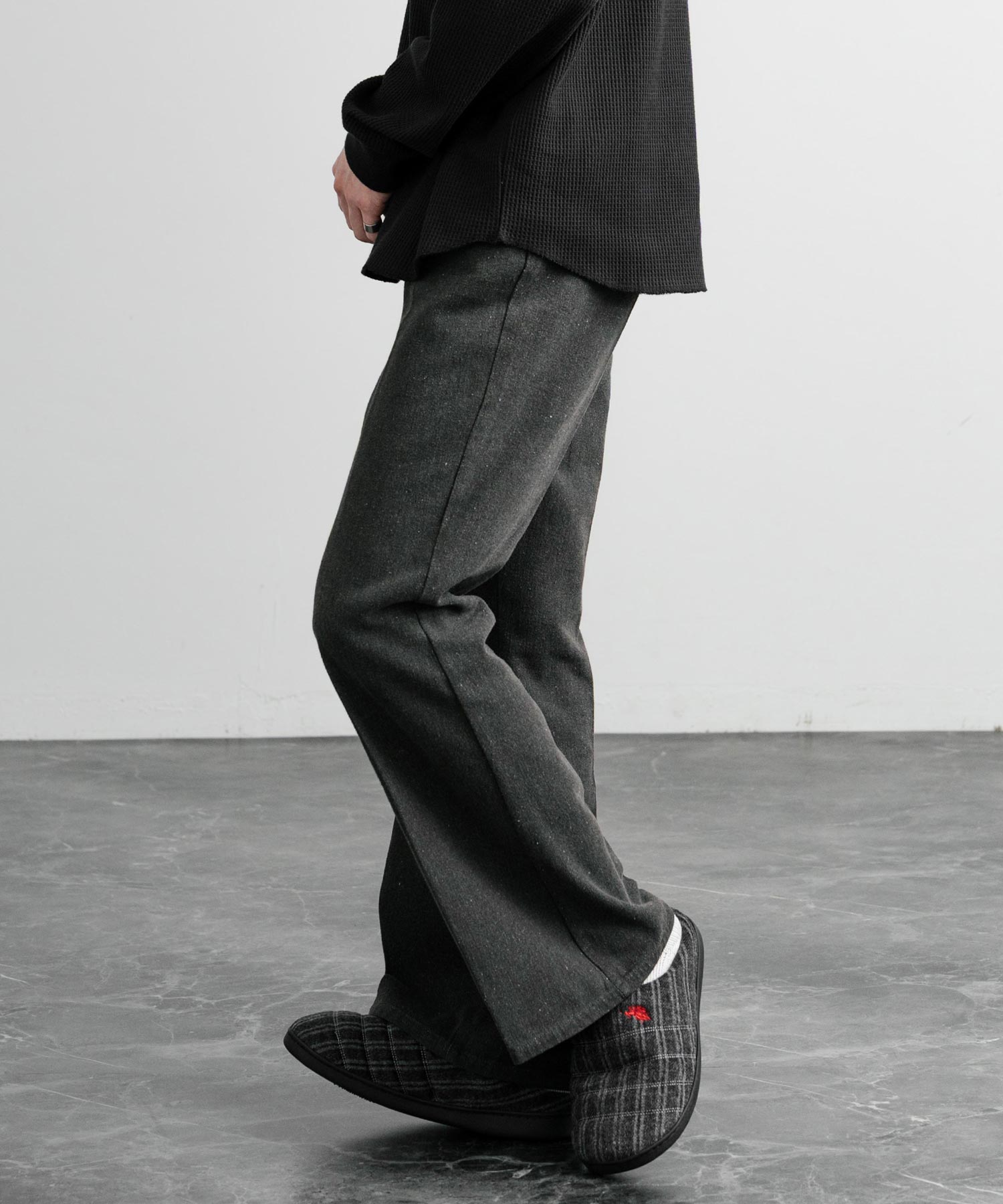 ロッキーモンロー Rocky Monroe モックシューズ スリッパ  靴 メンズ レディース バブーシュ ルームシューズ スリッポン 別注 オリジナル U.S. POLO ASSN. 14948 （ライトベージュ(ナイロンライク)） ライトベージュ(ナイロンライク)