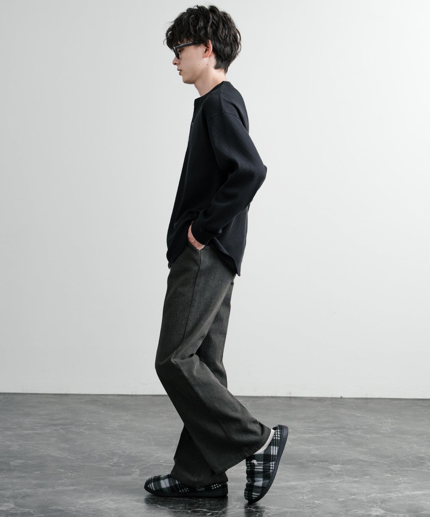 ロッキーモンロー Rocky Monroe モックシューズ スリッパ  靴 メンズ レディース バブーシュ ルームシューズ スリッポン 別注 オリジナル U.S. POLO ASSN. 14948 （ライトベージュ(ナイロンライク)） ライトベージュ(ナイロンライク)