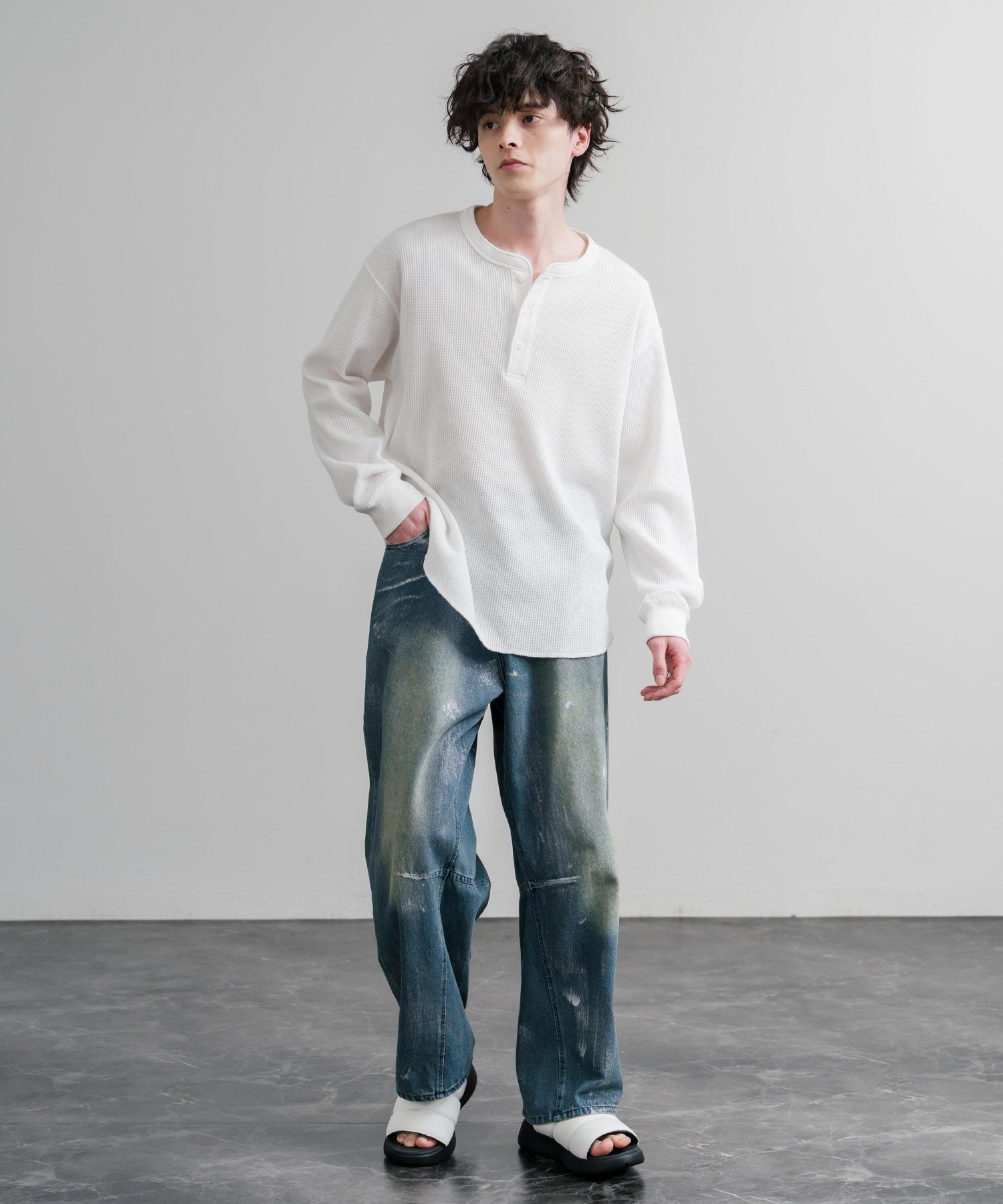 ロッキーモンロー Rocky Monroe U.S. POLO ASSN. ユーエスポロアッスン スライドサンダル 厚底 メンズ レディース シャワー ビーチ スリッパ ルームシューズ 軽量  15735 （ホワイト） ホワイト