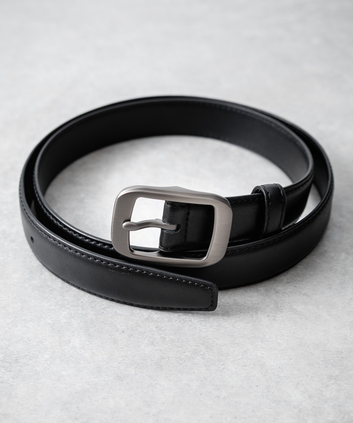 ロッキーモンロー Rocky Monroe レザーベルト スクエアバックル 本革 メンズ レディース マット カジュアル アメカジ シンプル ビジネス 韓国 モード おしゃれ ギフト 15730 （ベージュ） ベージュ