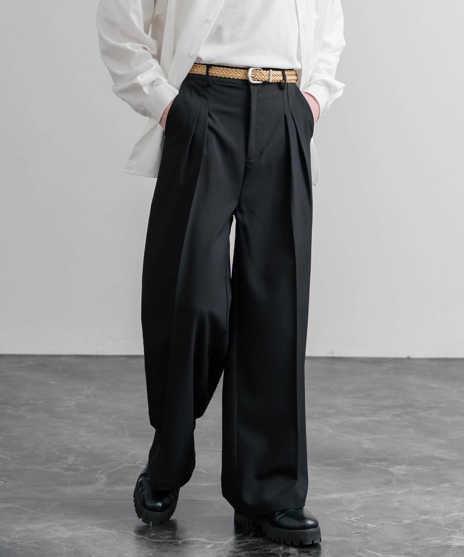 ロッキーモンロー Rocky Monroe レザーベルト メッシュ 本革 メンズ レディース ラウンドバックル カジュアル アメカジ シンプル 韓国 モード レトロ おしゃれ プレゼント 15731 （カフェ） カフェ