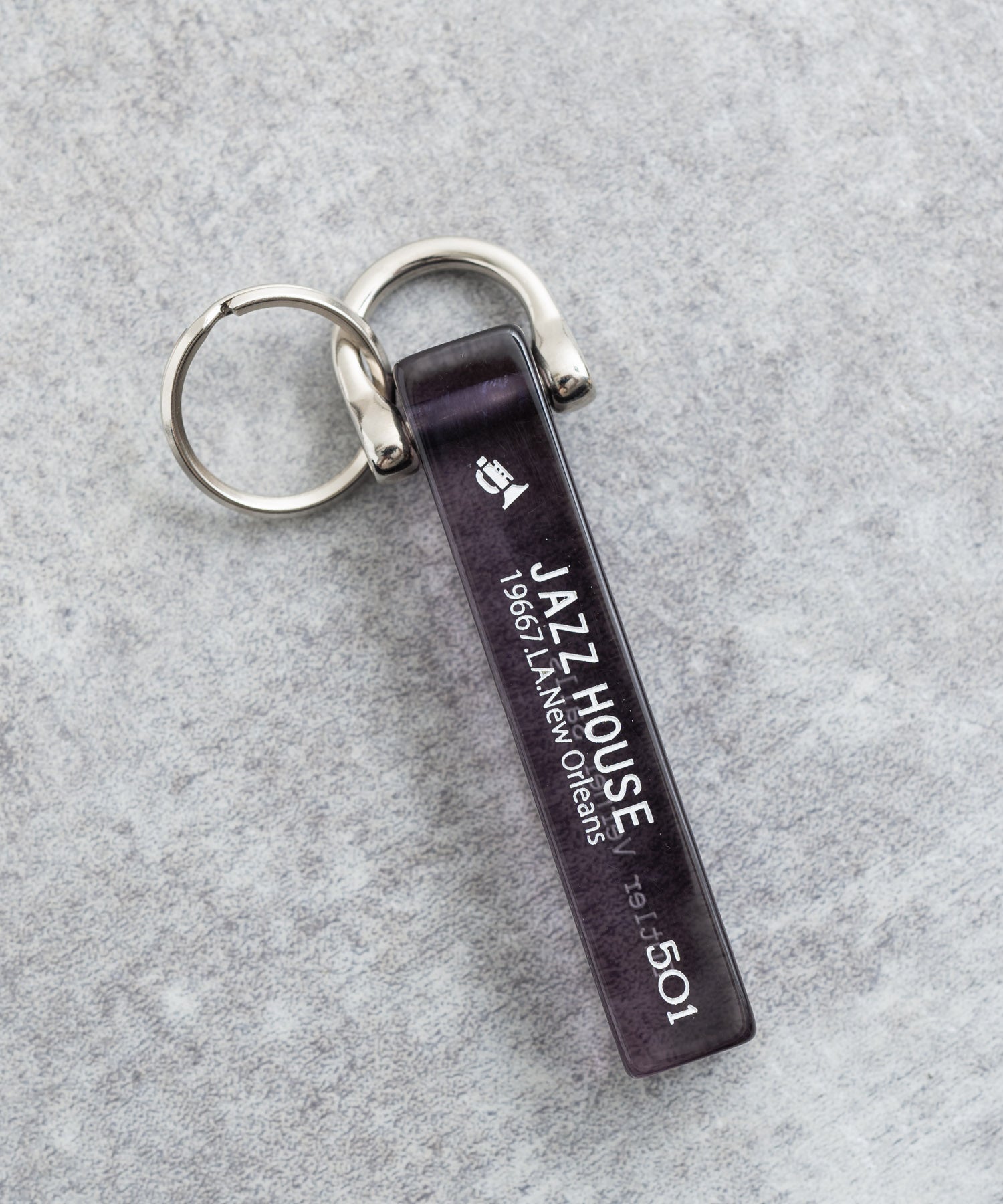 Rocky Monroe Keychain Hotel Men's Keychain Key Charm Key Ring Stick Transparent Acrylic America Room Key Key Retro Accessory Present