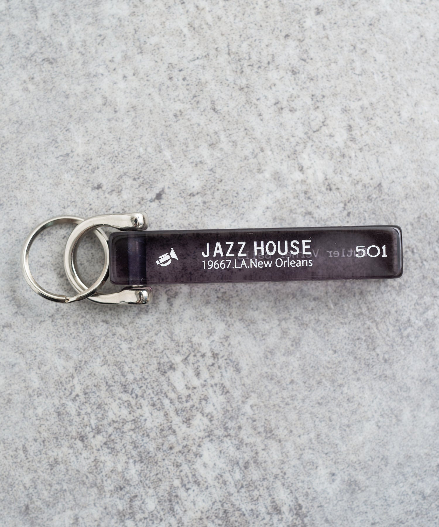 Rocky Monroe Keychain Hotel Men's Keychain Key Charm Key Ring Stick Transparent Acrylic America Room Key Key Retro Accessory Present