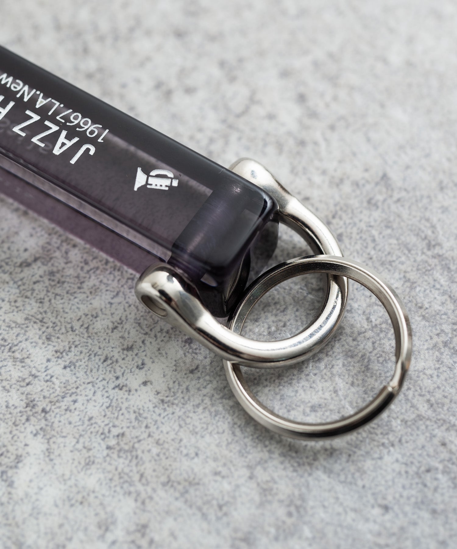 Rocky Monroe Keychain Hotel Men's Keychain Key Charm Key Ring Stick Transparent Acrylic America Room Key Key Retro Accessory Present