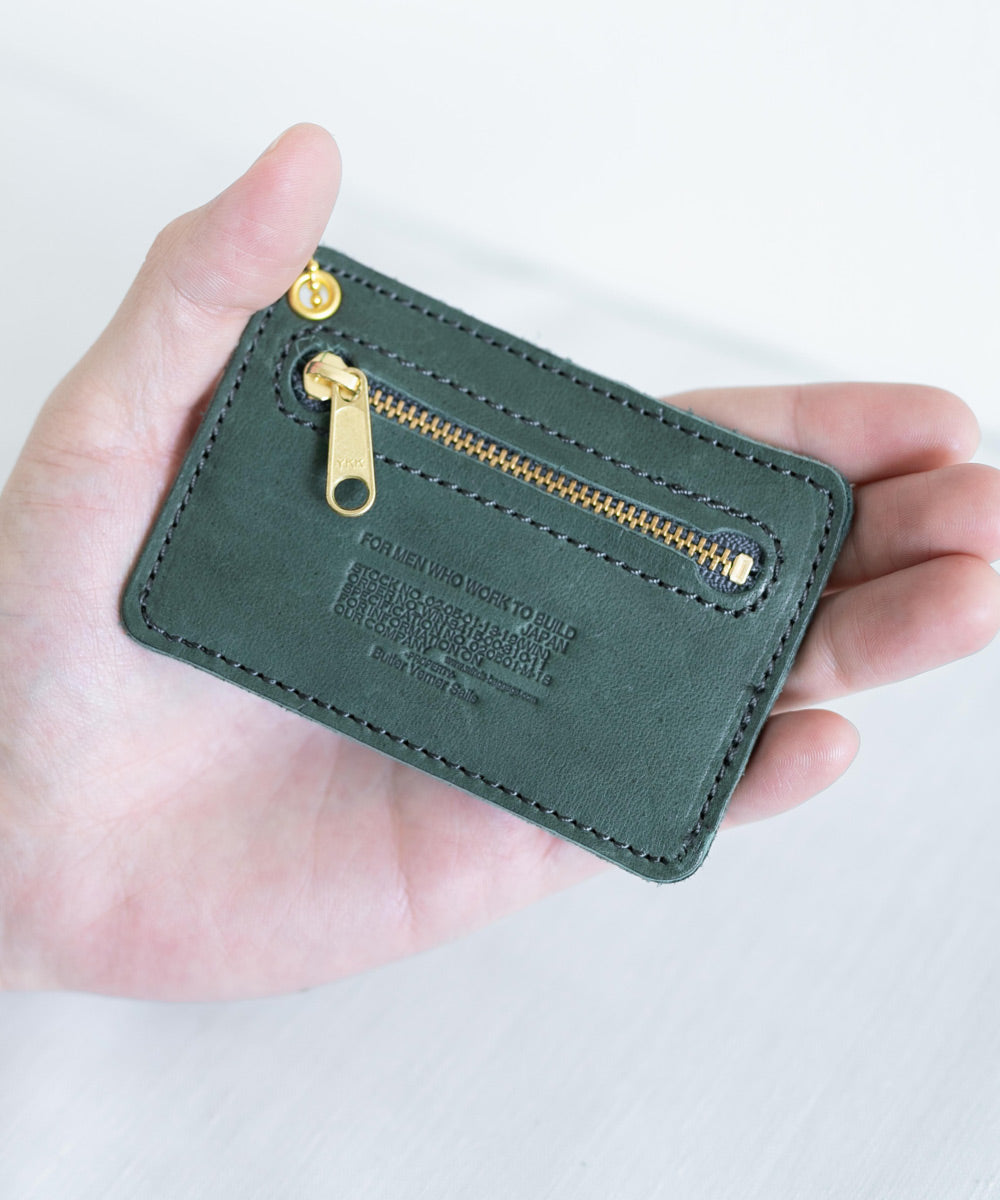 Rocky Monroe Pass Case, Commuter Pass Holder, ID Card, IC Commuter Ticket Holder, Men's, Women's, Made in Japan, Genuine Leather, Horse Leather, Natural Finish, Domestic Production, Simple, Commuting, Schooling, Coins, Keys, Plain, Logo