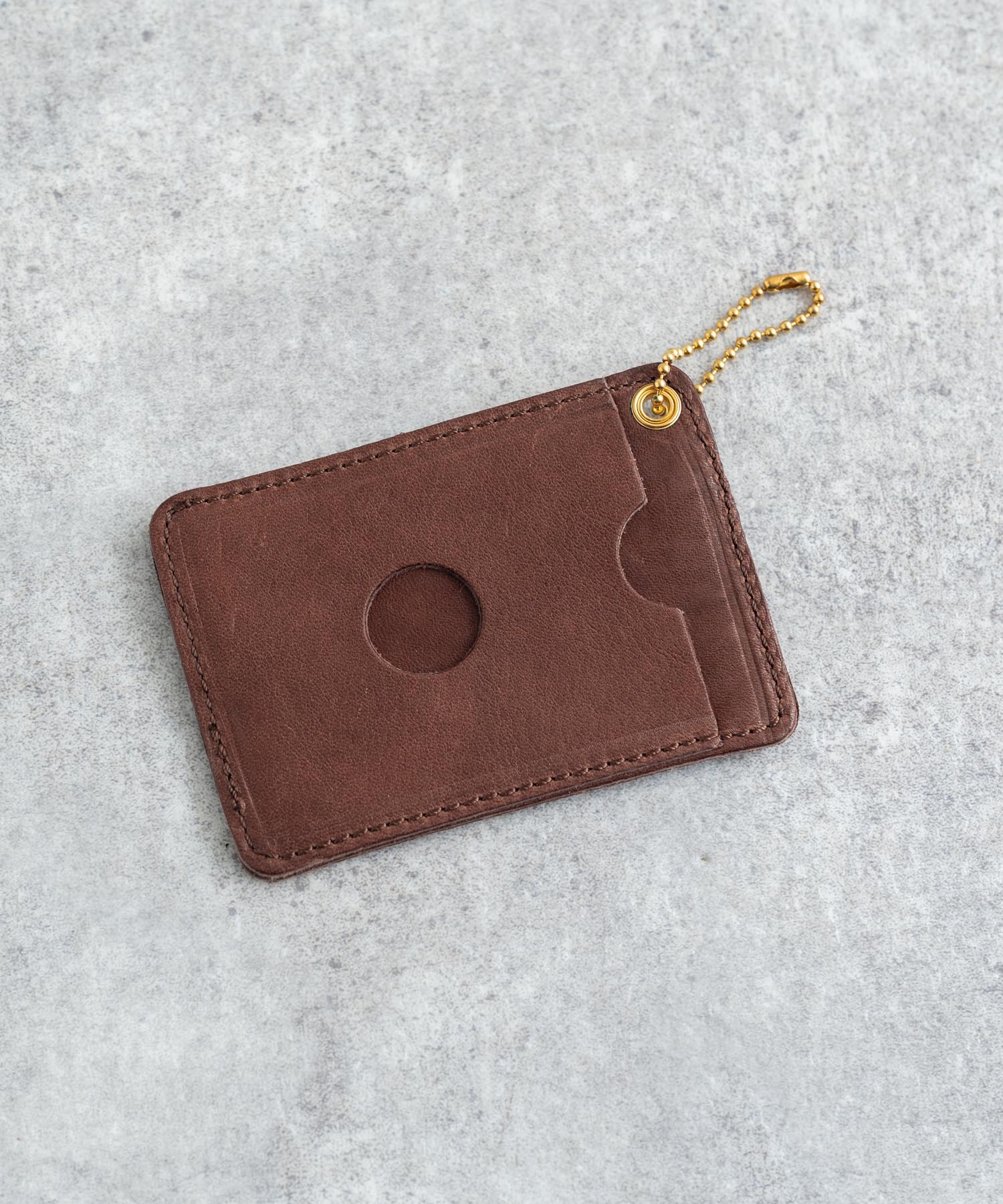Rocky Monroe Pass Case, Commuter Pass Holder, ID Card, IC Commuter Ticket Holder, Men's, Women's, Made in Japan, Genuine Leather, Horse Leather, Natural Finish, Domestic Production, Simple, Commuting, Schooling, Coins, Keys, Plain, Logo
