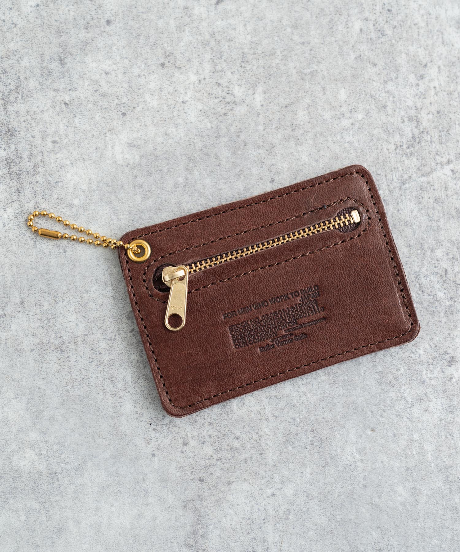 Rocky Monroe Pass Case, Commuter Pass Holder, ID Card, IC Commuter Ticket Holder, Men's, Women's, Made in Japan, Genuine Leather, Horse Leather, Natural Finish, Domestic Production, Simple, Commuting, Schooling, Coins, Keys, Plain, Logo