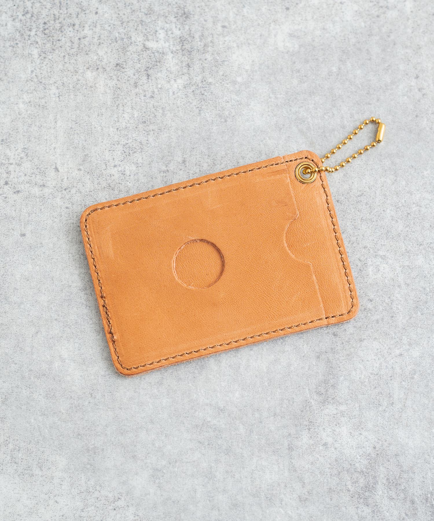 Rocky Monroe Pass Case, Commuter Pass Holder, ID Card, IC Commuter Ticket Holder, Men's, Women's, Made in Japan, Genuine Leather, Horse Leather, Natural Finish, Domestic Production, Simple, Commuting, Schooling, Coins, Keys, Plain, Logo