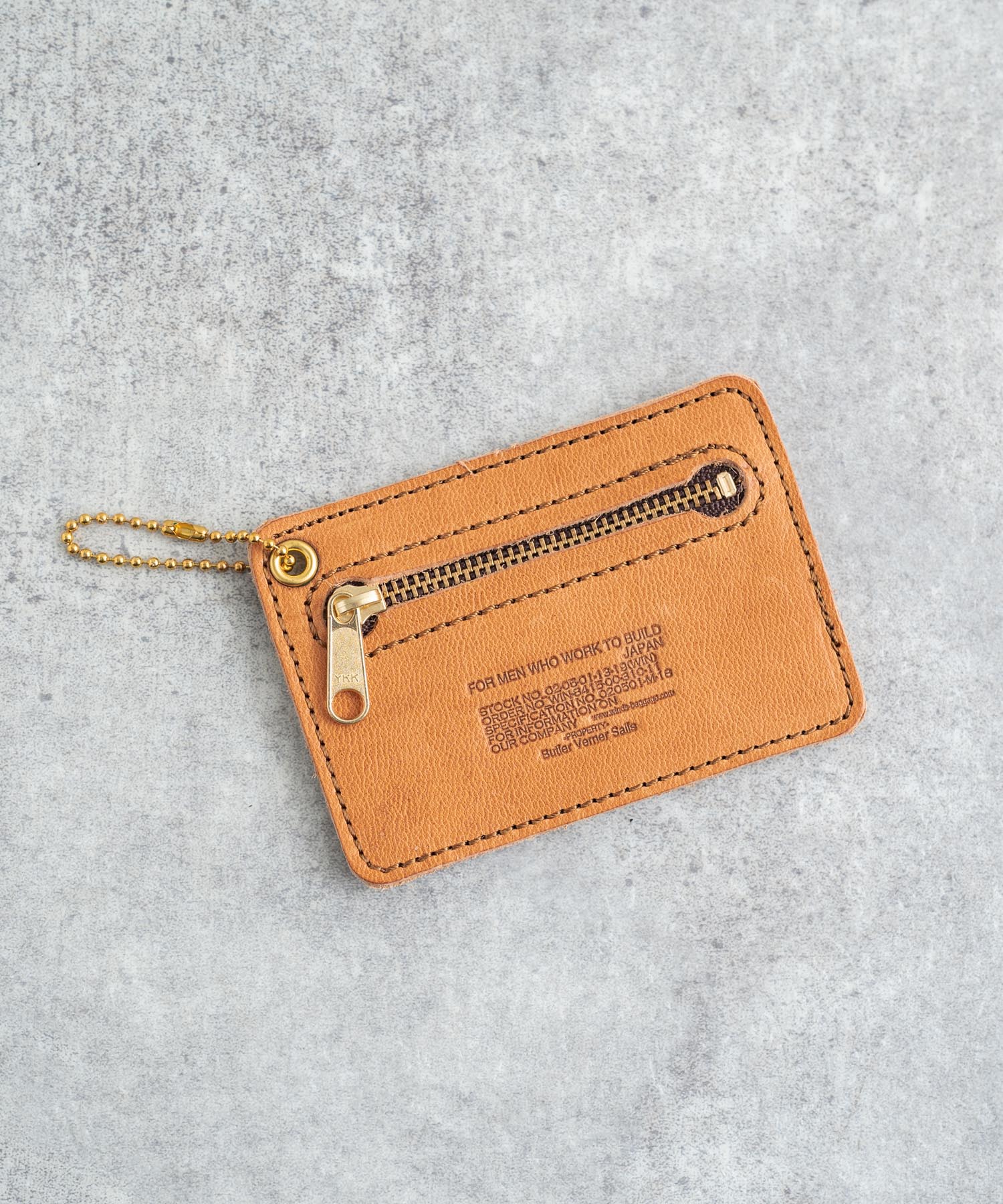 Rocky Monroe Pass Case, Commuter Pass Holder, ID Card, IC Commuter Ticket Holder, Men's, Women's, Made in Japan, Genuine Leather, Horse Leather, Natural Finish, Domestic Production, Simple, Commuting, Schooling, Coins, Keys, Plain, Logo