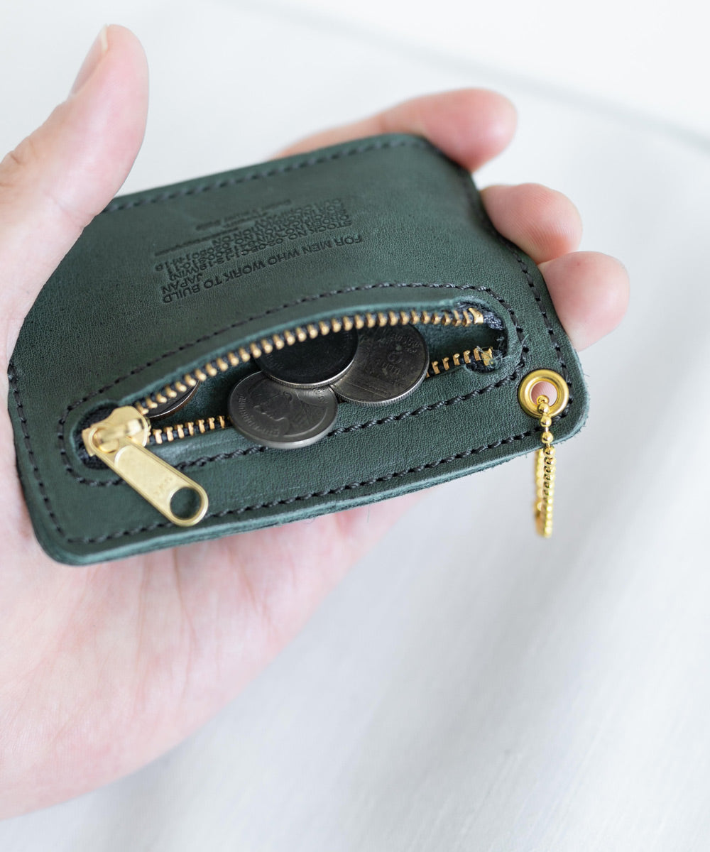 Rocky Monroe Pass Case, Commuter Pass Holder, ID Card, IC Commuter Ticket Holder, Men's, Women's, Made in Japan, Genuine Leather, Horse Leather, Natural Finish, Domestic Production, Simple, Commuting, Schooling, Coins, Keys, Plain, Logo